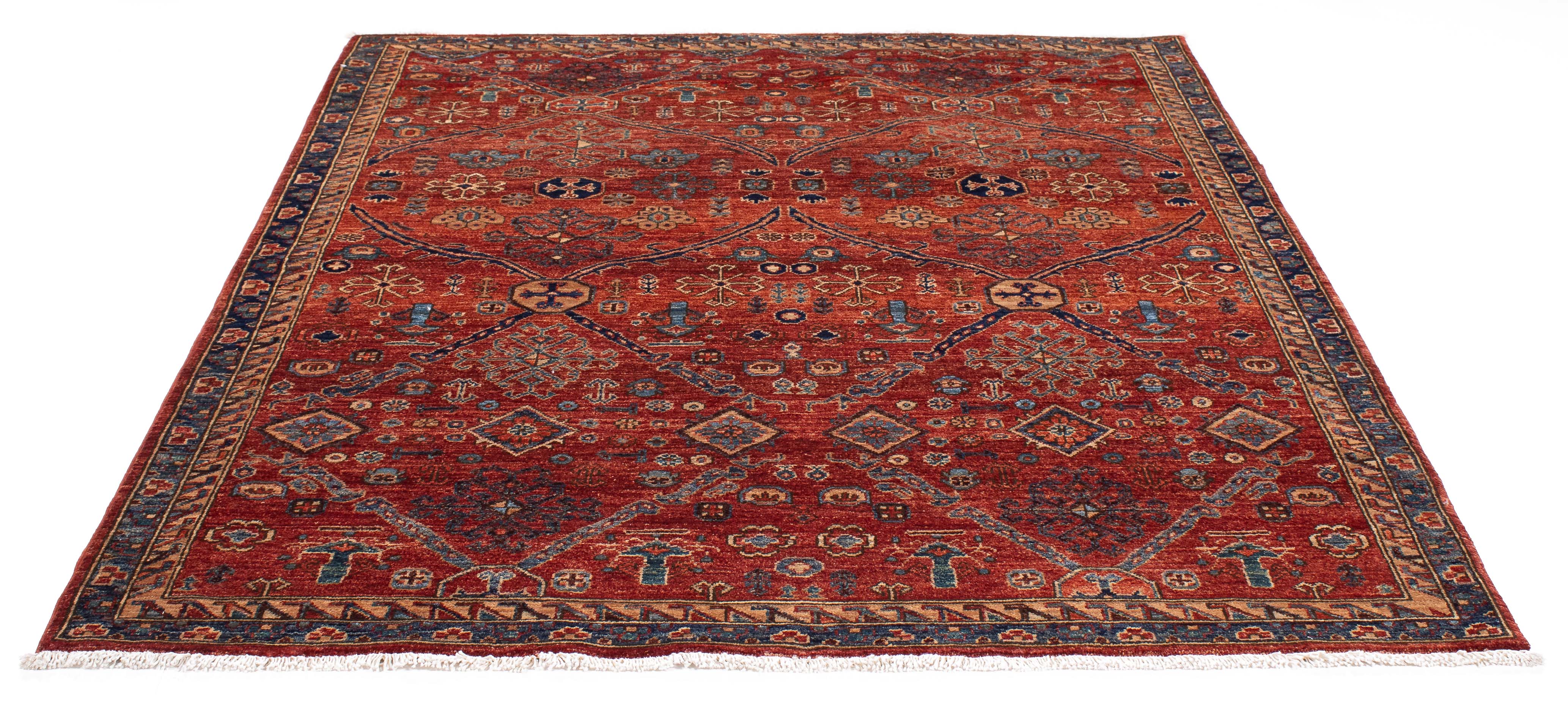 New Pakistan Serapi Rug <br> 5'1 x 6'10