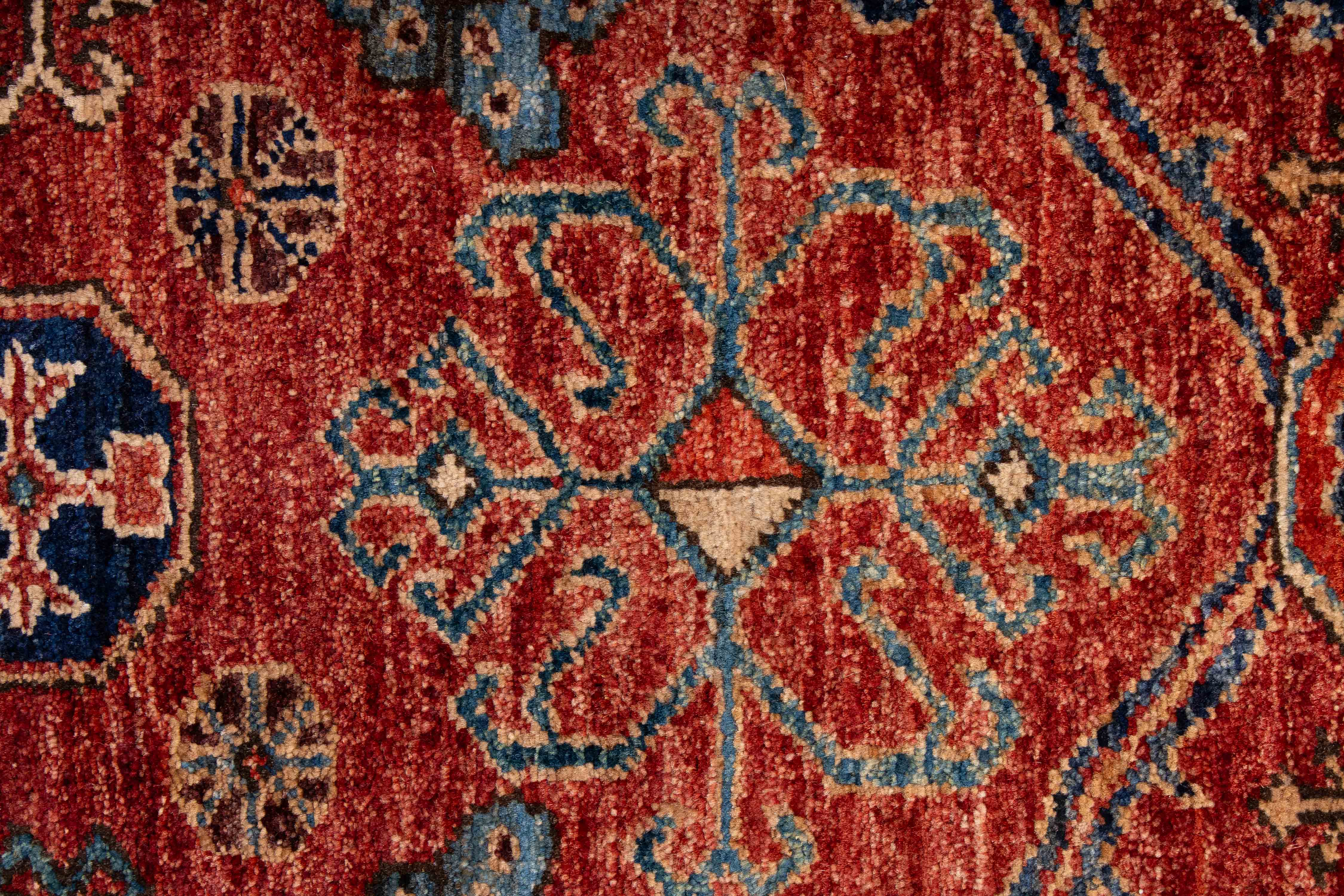 New Pakistan Serapi Rug <br> 5'1 x 6'10