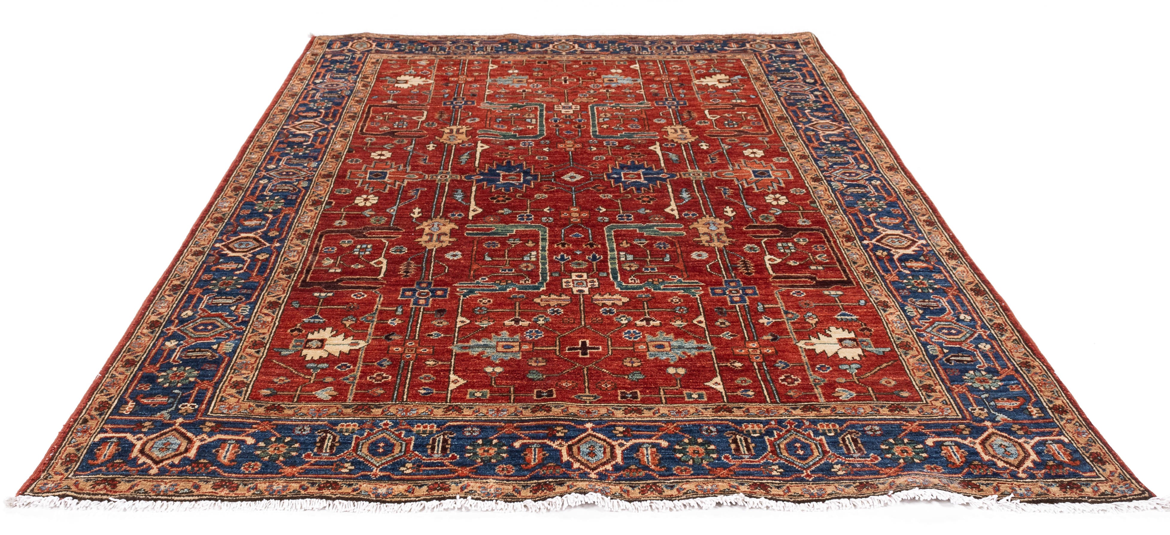 New Pakistan Serapi Rug <br> 5'0 x 7'0