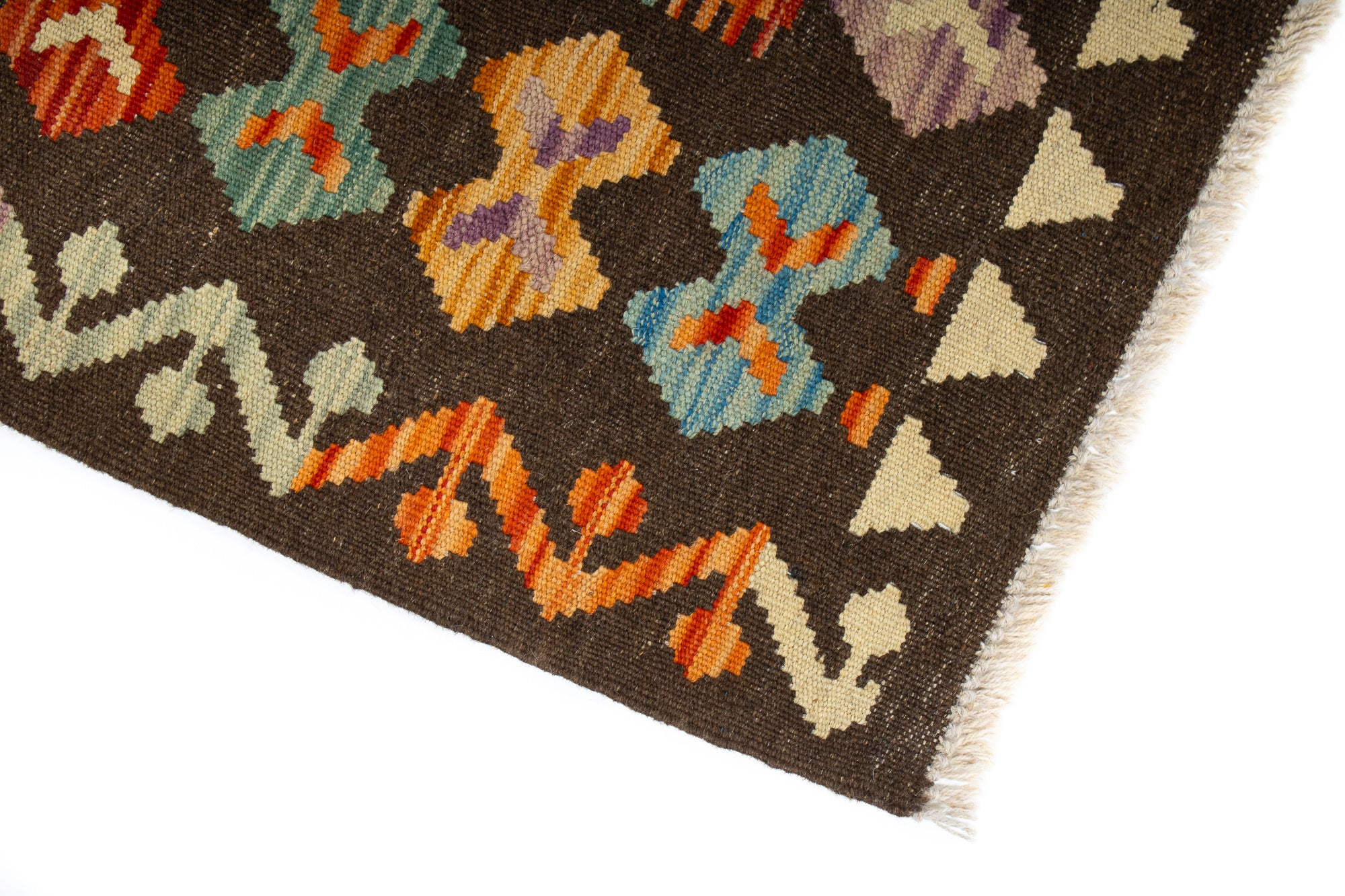 Colorful Pak Kilim Rug <br> 5'0 x 6'5