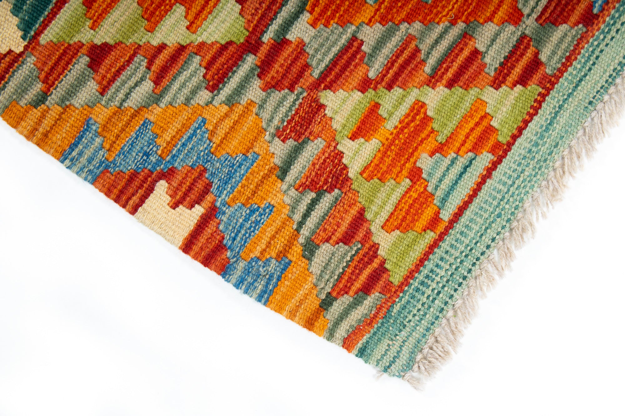 Colorful Pak Kilim Rug <br> 5'0 x 6'0