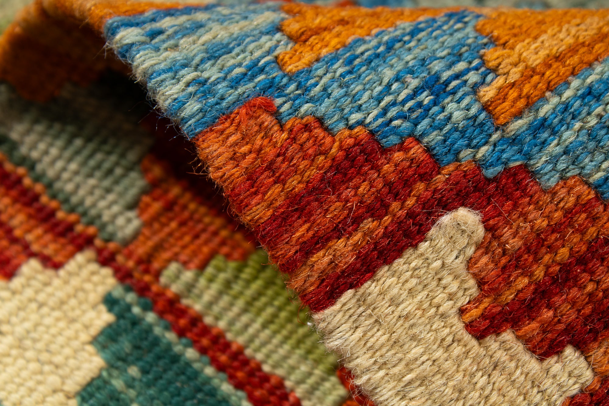 Colorful Pak Kilim Rug <br> 5'0 x 6'0