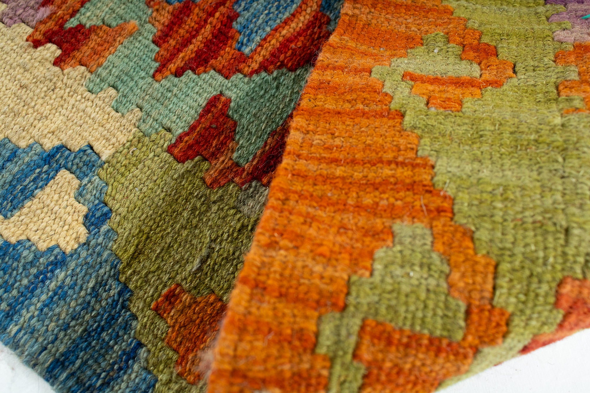 Colorful Kilim Runner Runner <br> 3'0 x 13'0