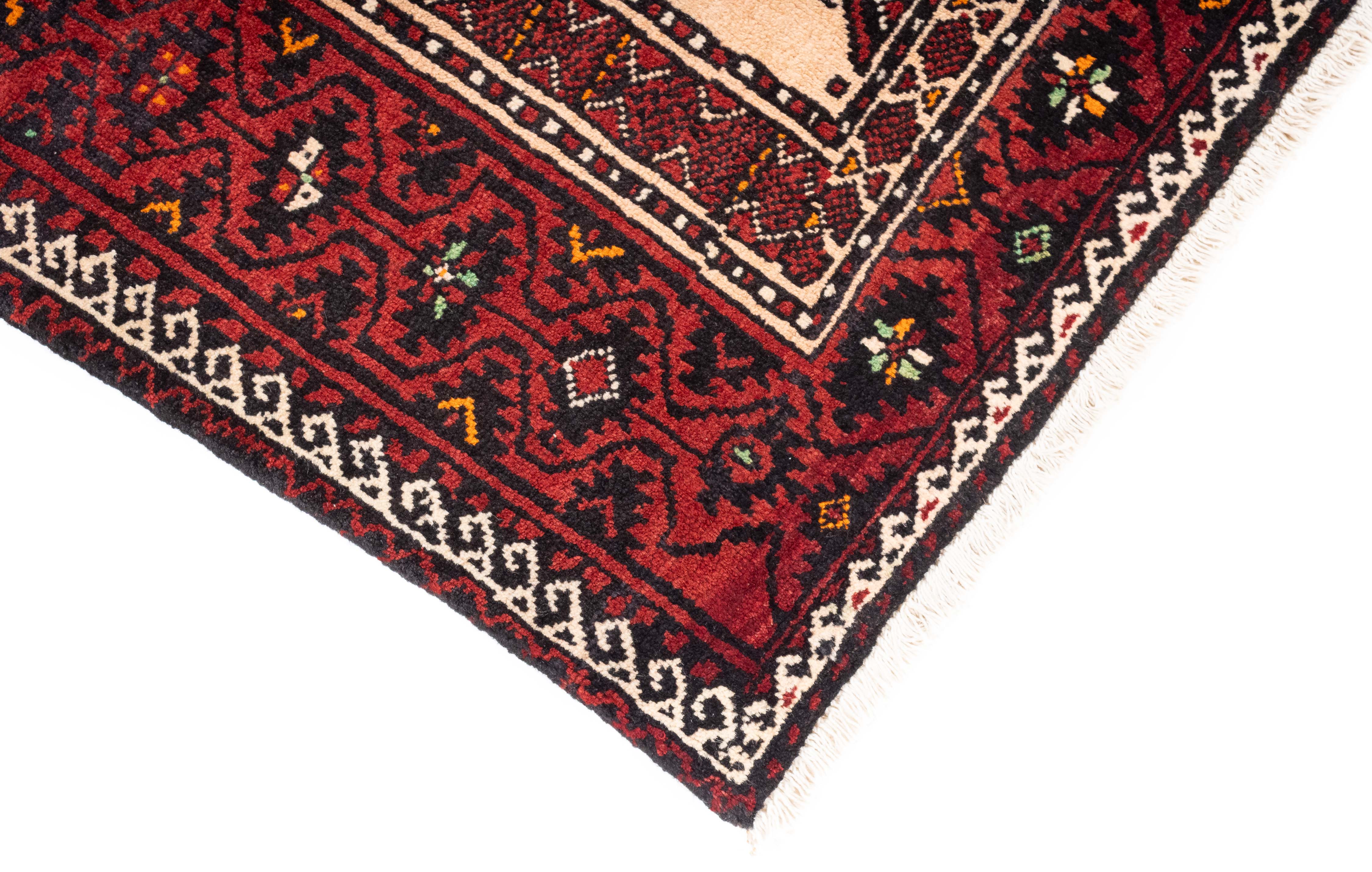 Authentic Handwoven Persian Balouch Rug <br> 4'5 x 7'3