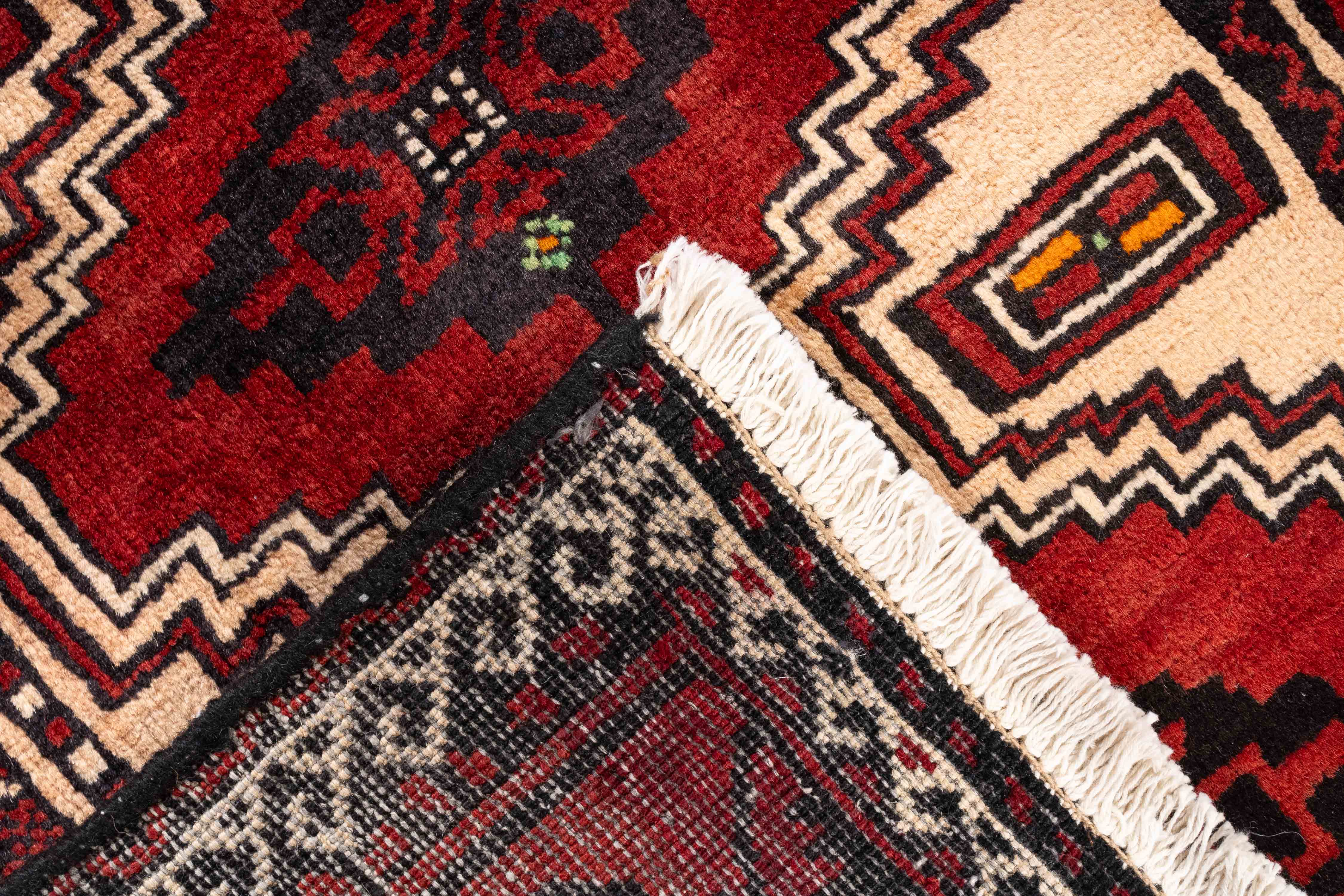 Authentic Handwoven Persian Balouch Rug <br> 4'5 x 7'3