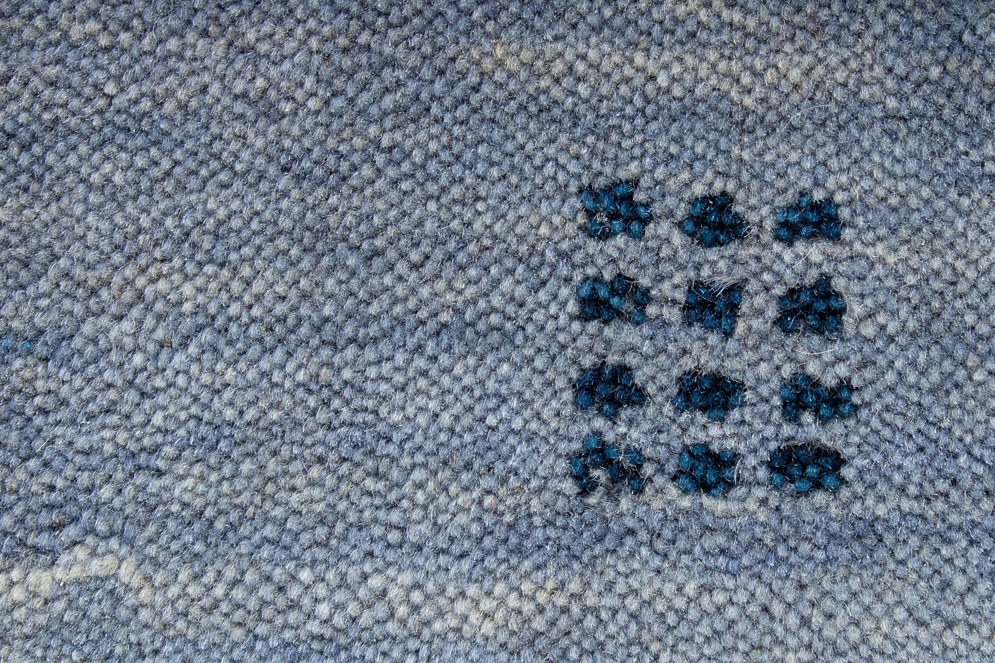 Soft Blue India Gabbeh Rug <br> 2'1 x 4'2