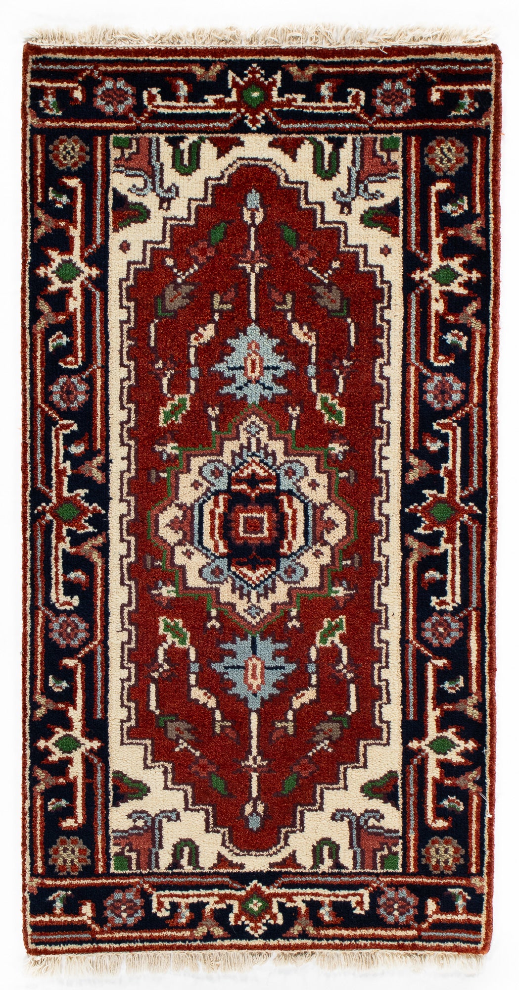 Traditional India Serapi Rug <br> 2'0 x 4'1