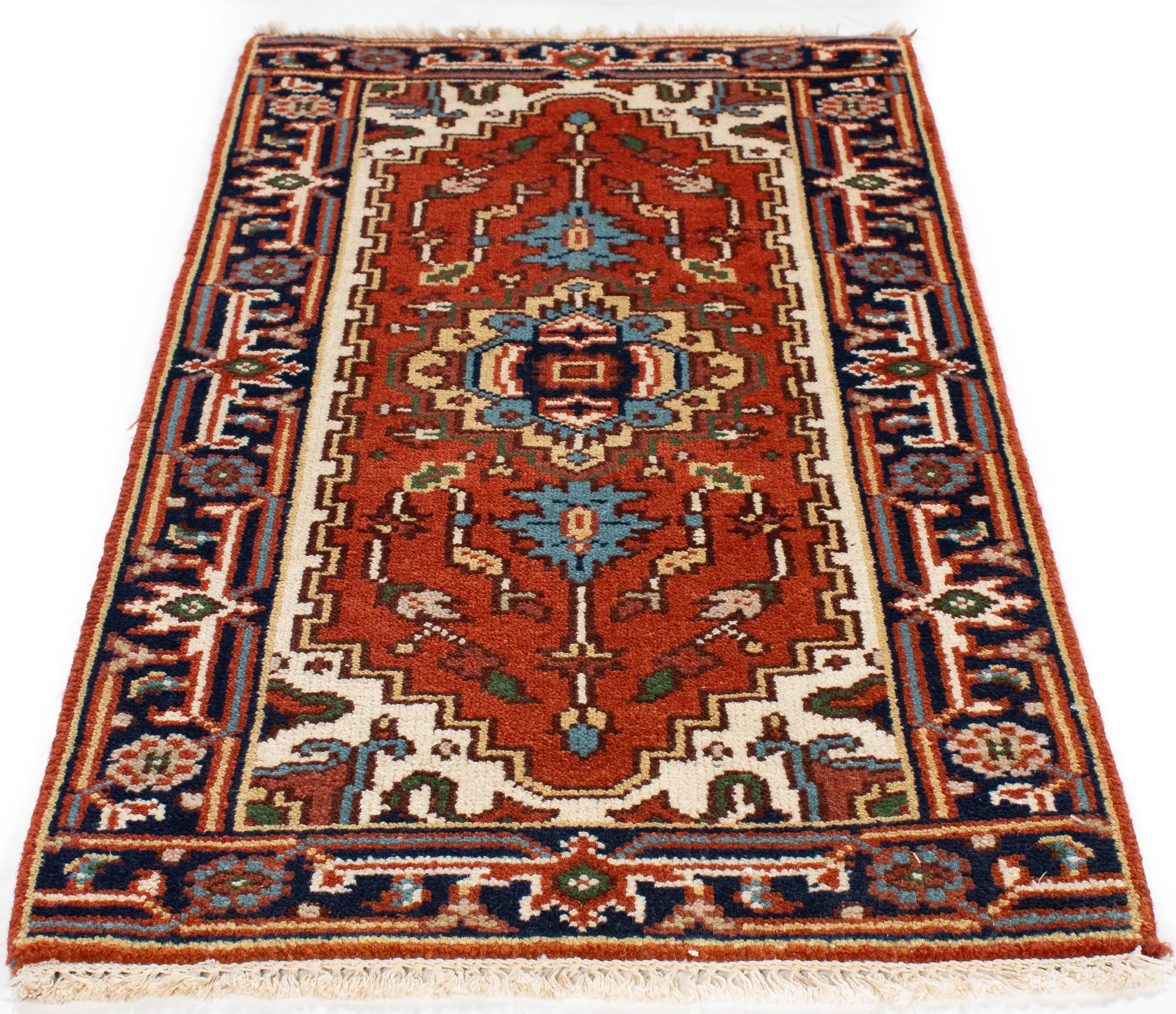 Traditiona India Serapi Red <br> 2'0 x 4'1