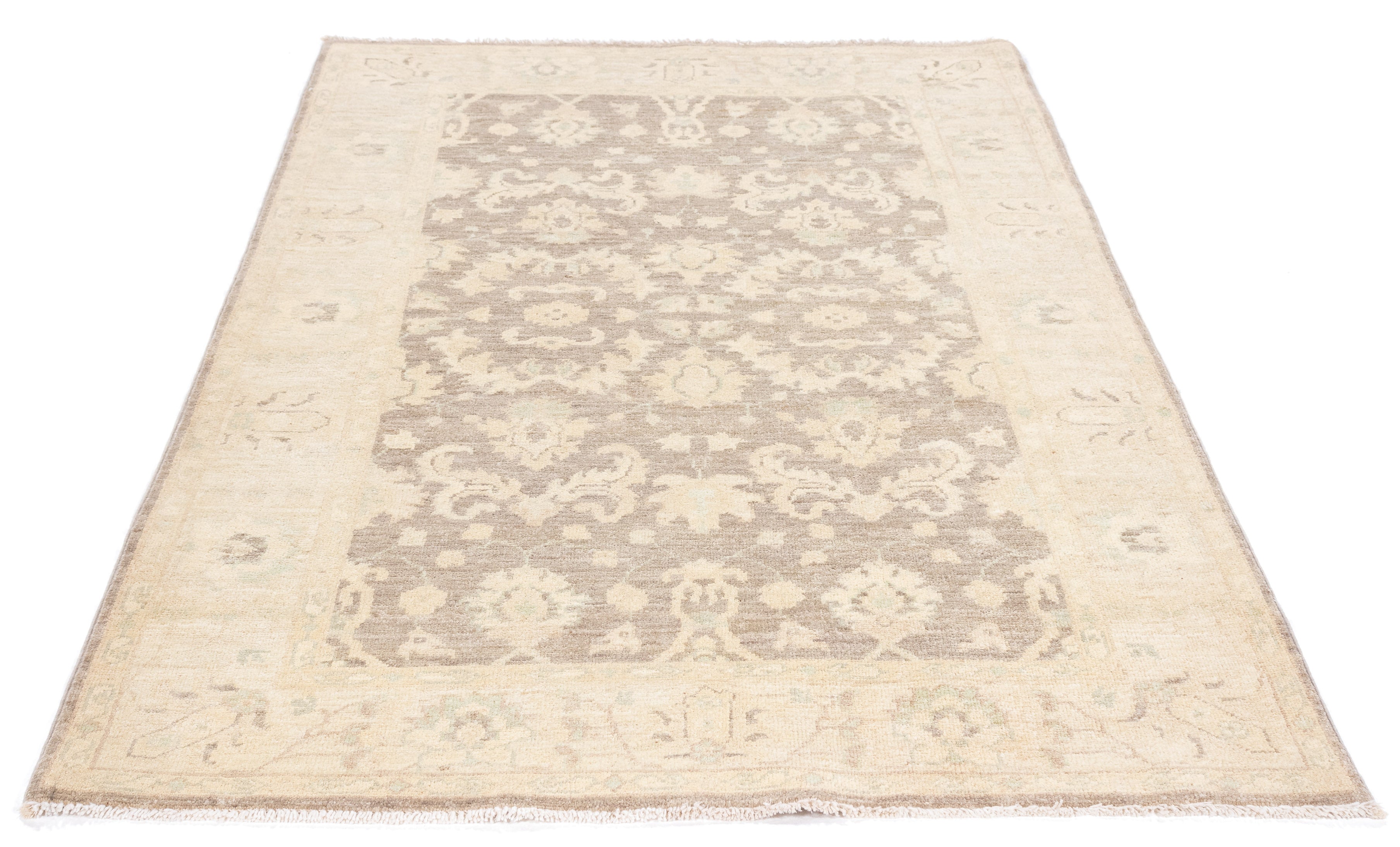 New Pakistan Oushak Rug 4'0 x 6'0