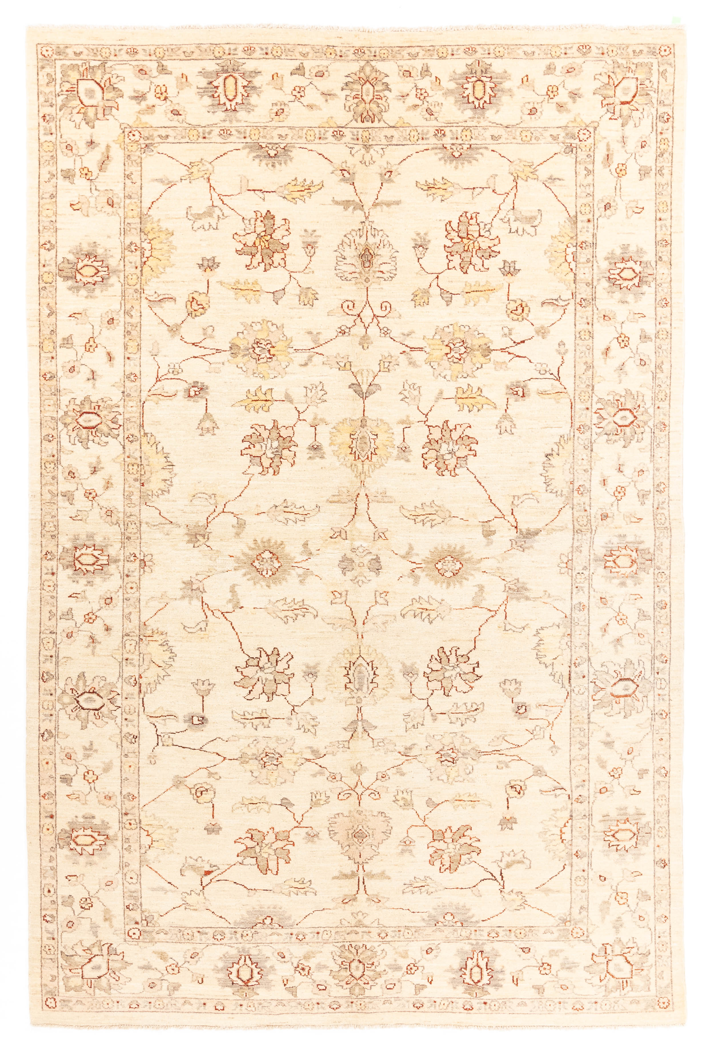 New Pakistan Oushak Rug <br> 5'9 x 8'8