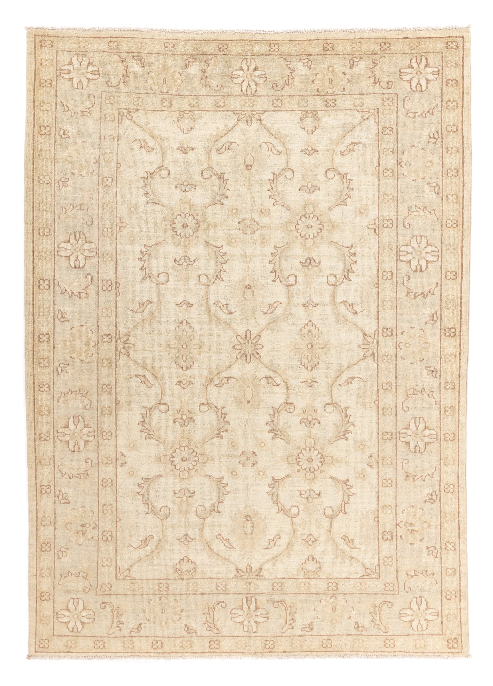 New Pakistan Oushak Rug 4'2 x 5'10