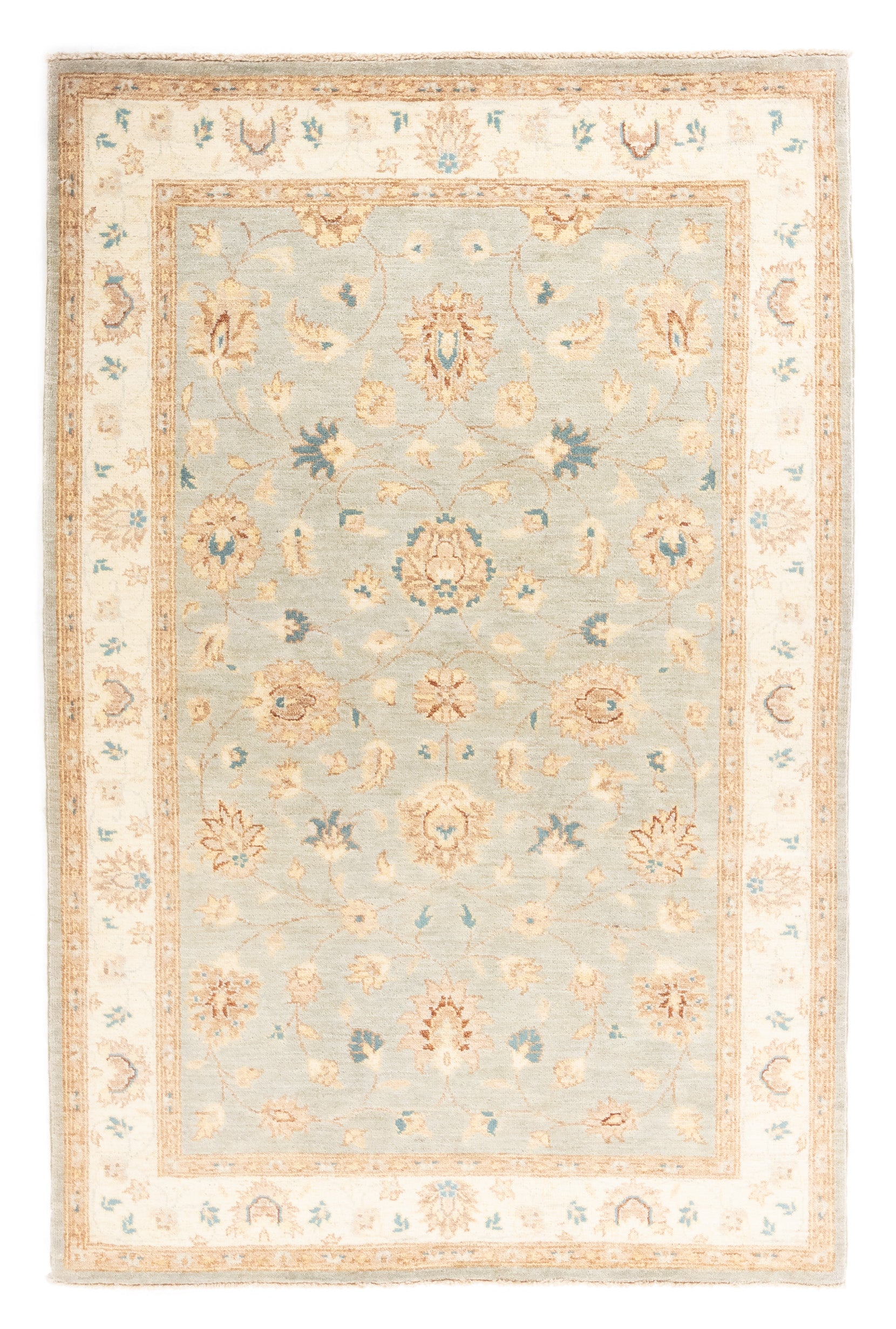 New Pakistan Oushak Rug 4'2 x 6'3