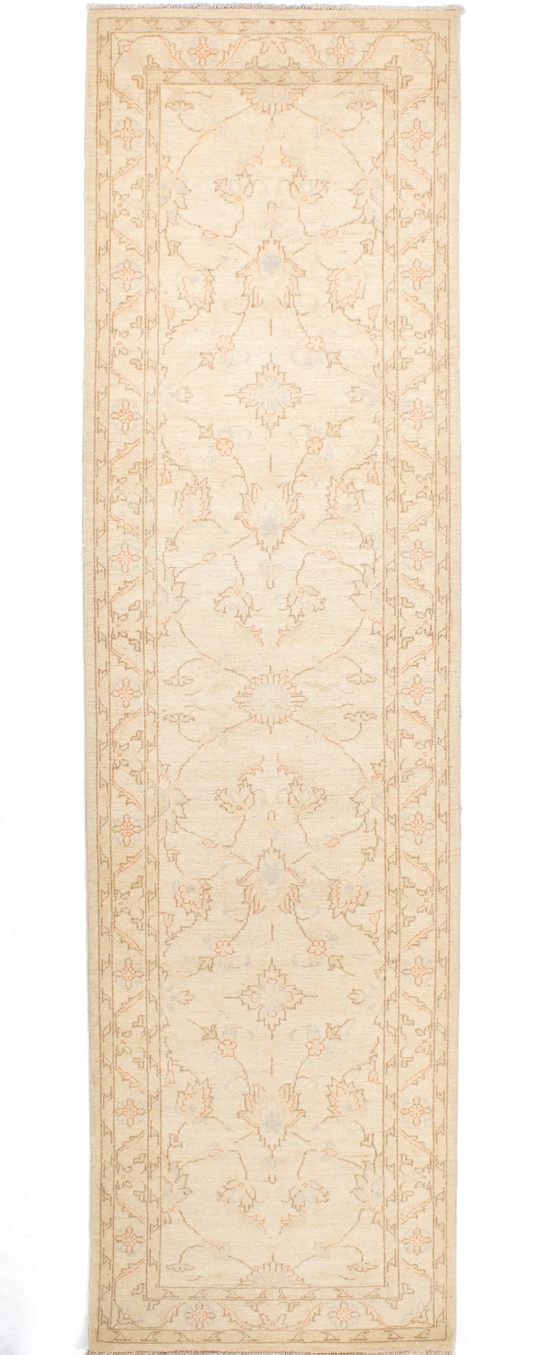 New Pakistan Oushak Rug <br> 2'8 x 9'10