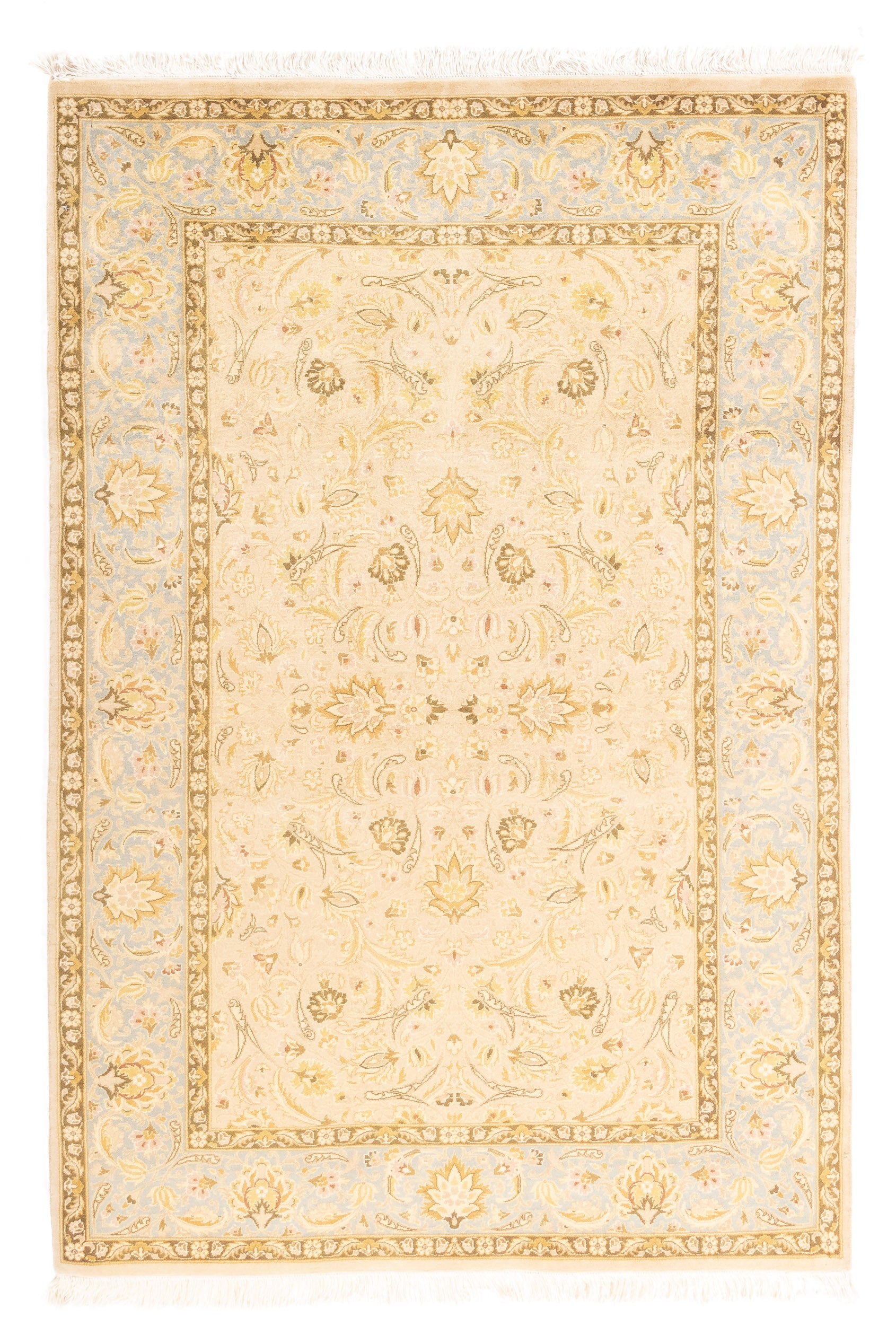 New Pakistan Kashan Rug 4'2 x 6'3