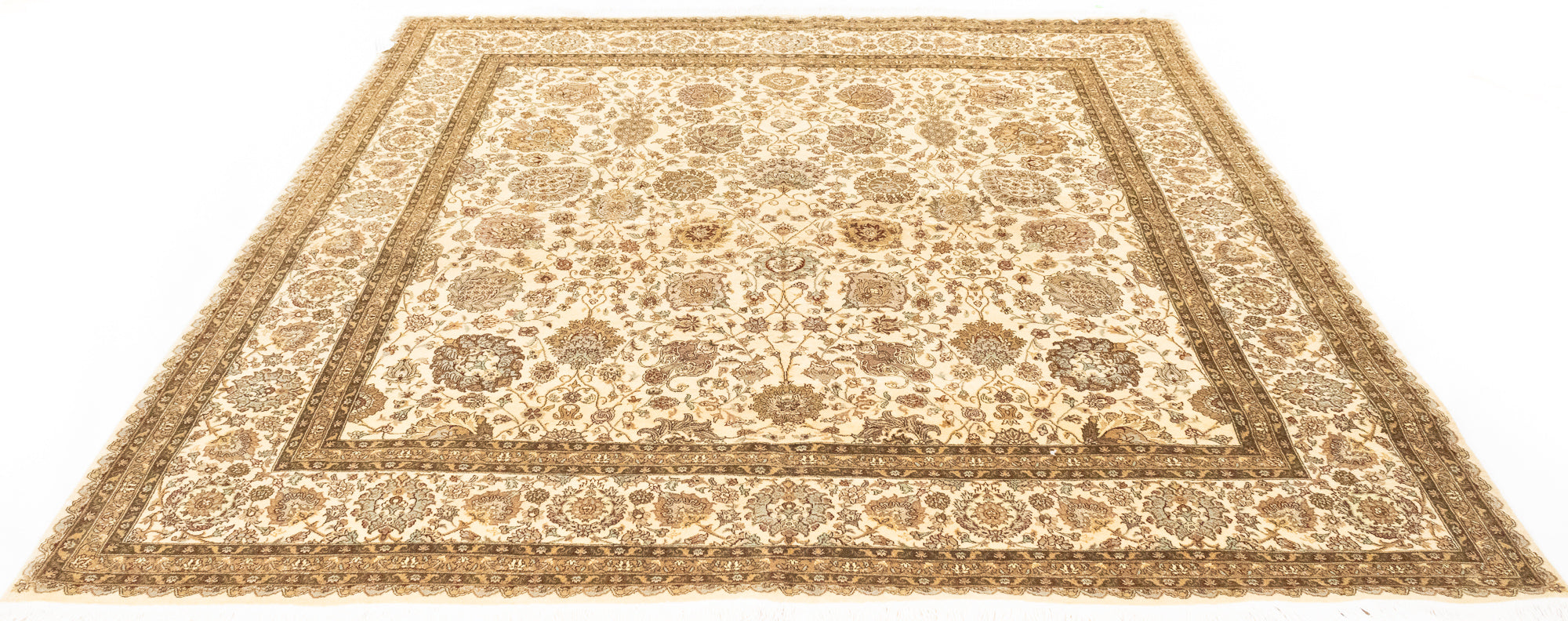 Pak Kashan Area Rug 7'10 x 8'0