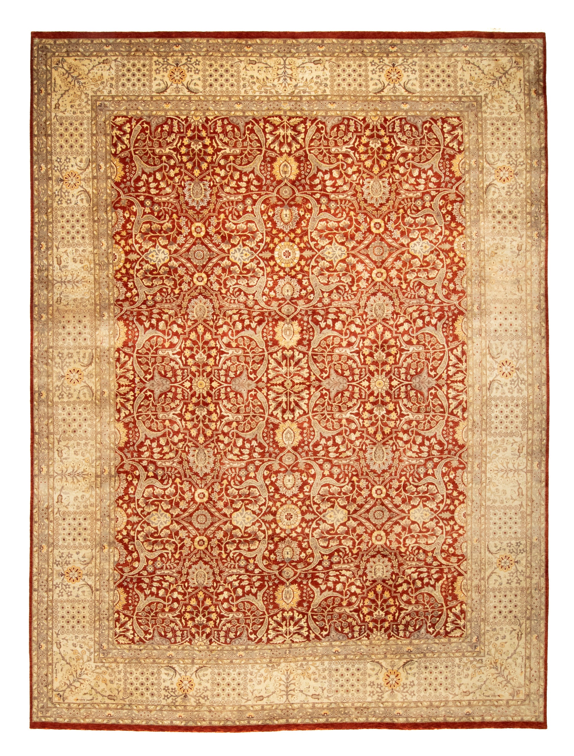 Pakistani Tabriz Rug <br>  9'0 x 12'0