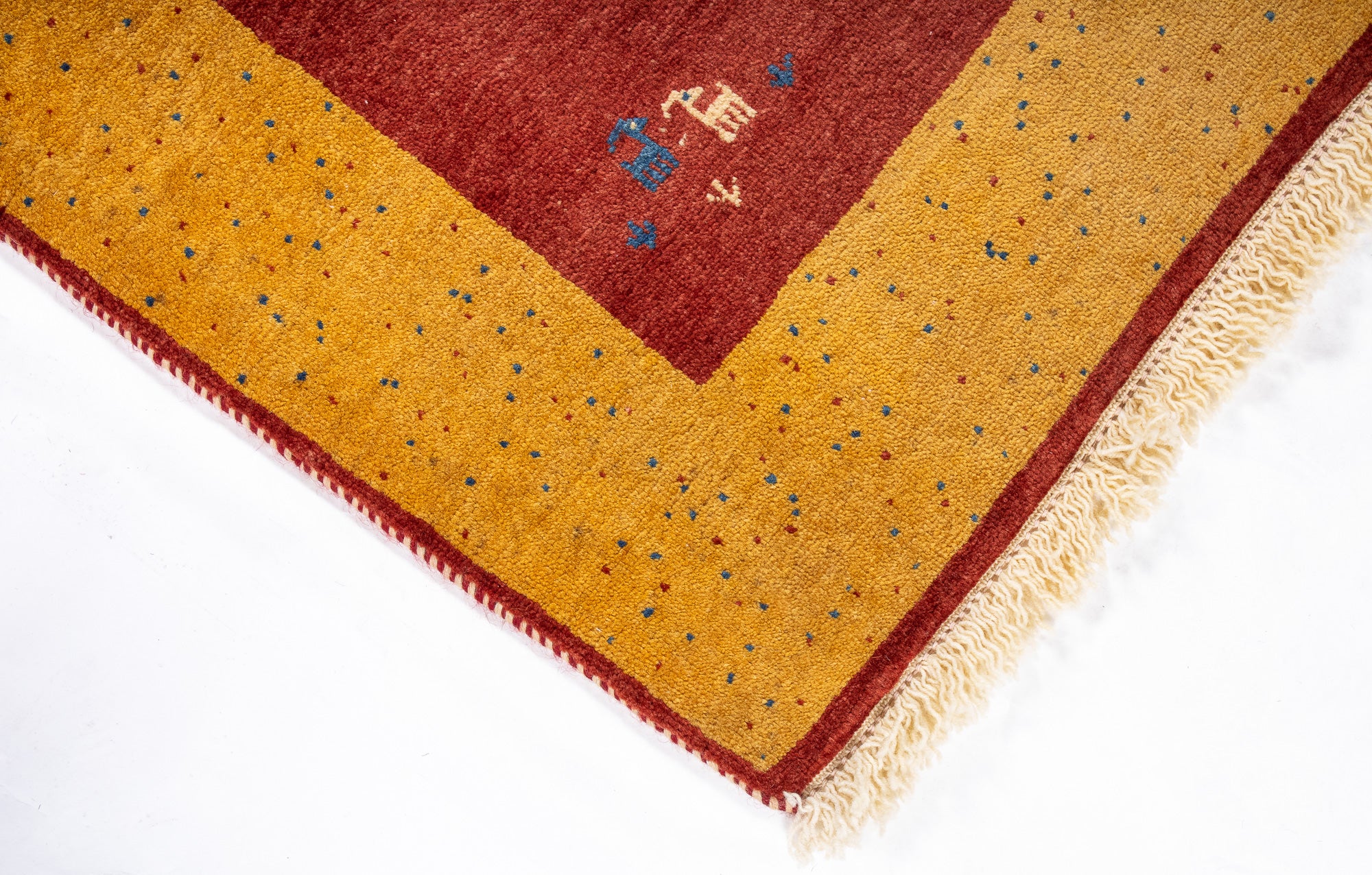 Persian Gabbeh Rug <br> 3'6' x 5'4'