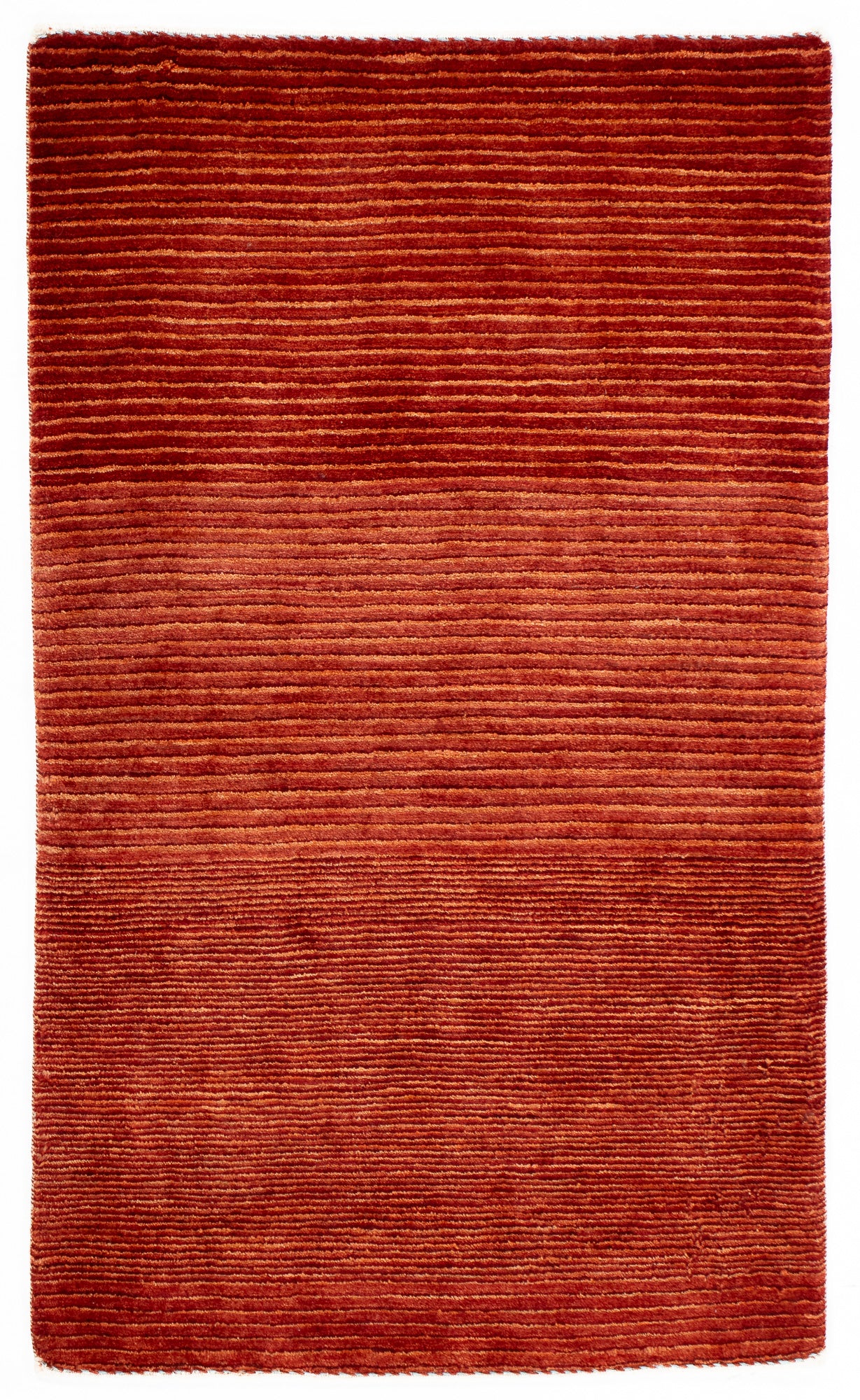 Solid Rust Persia Kashkuli Rug <br> 2'6 x 4'2