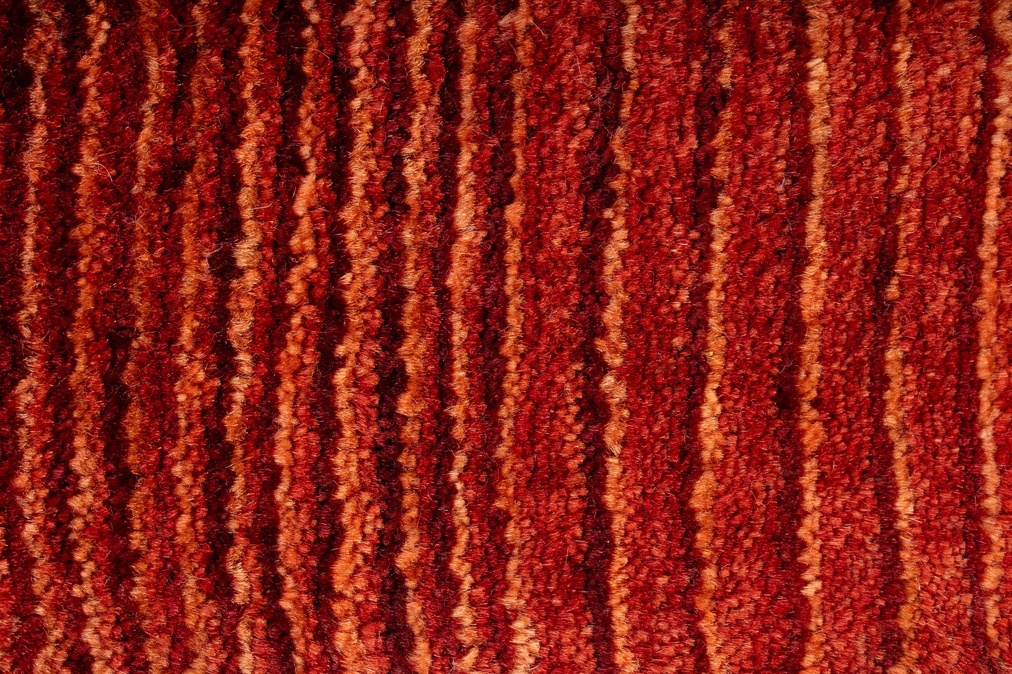 Solid Rust Persia Kashkuli Rug <br> 2'6 x 4'2