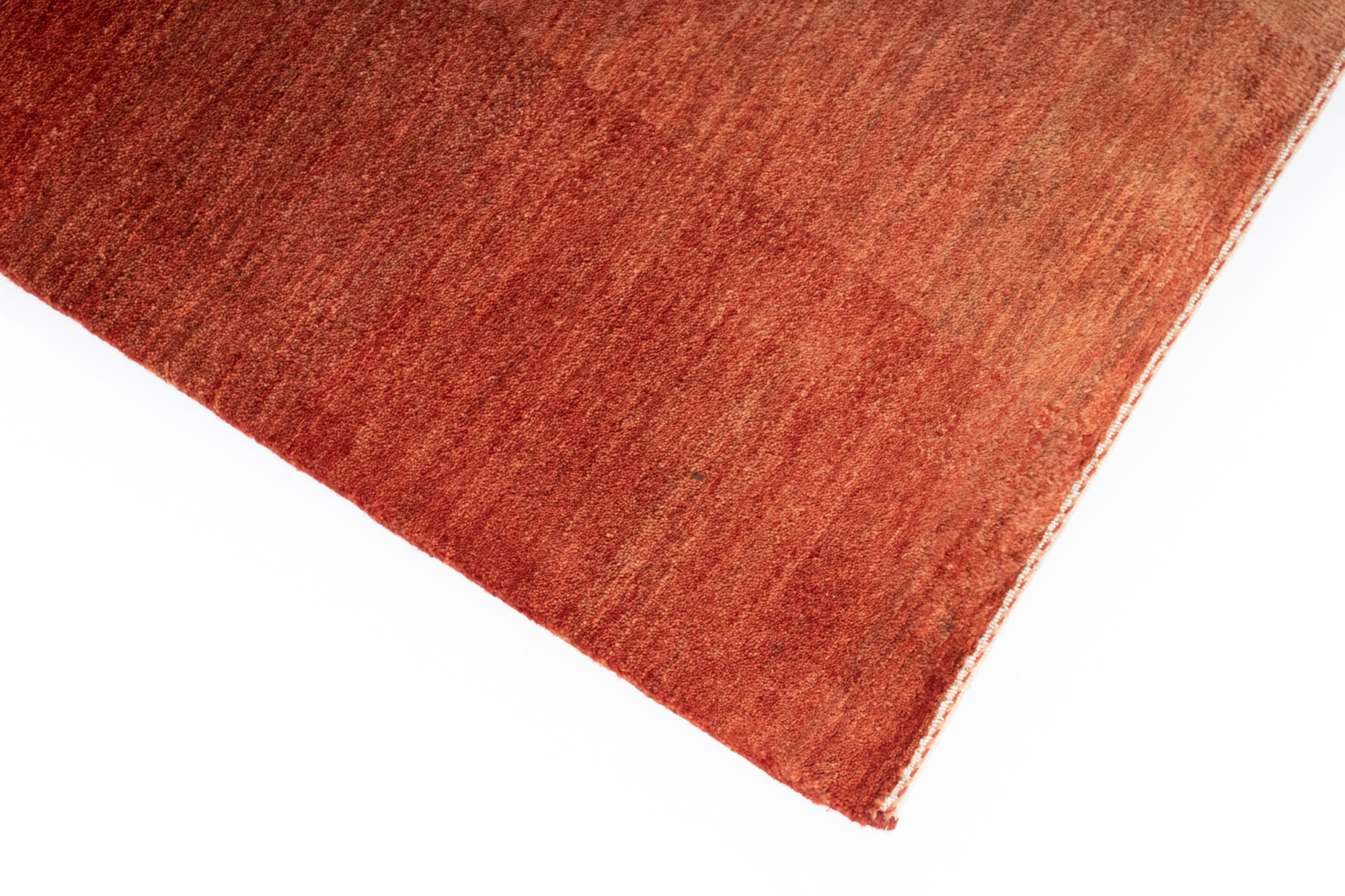 Modern Red Persian Gabbeh Rug <br> 4'10 x 6'6