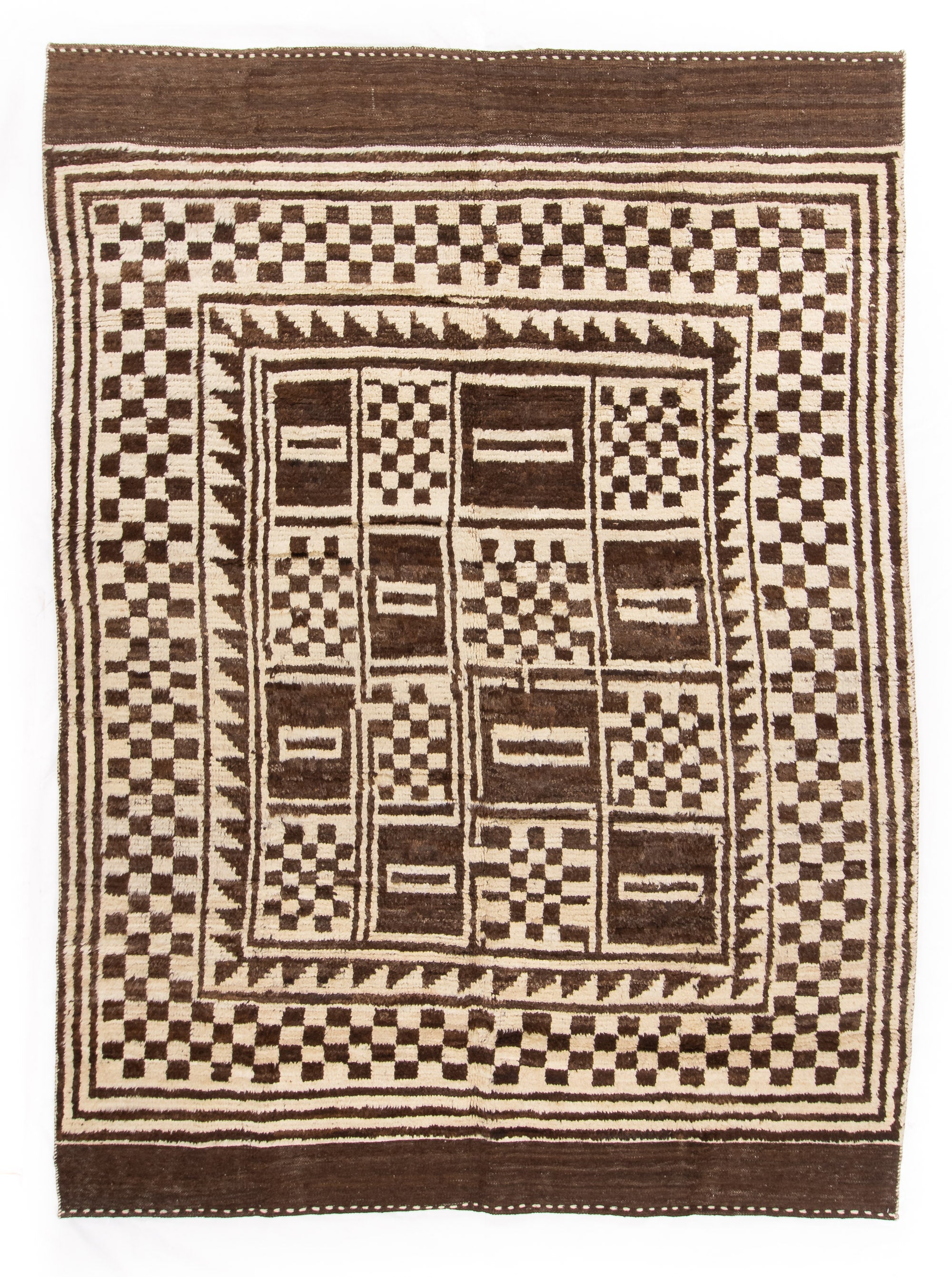 Persian Zigorat Area Rug 7'6 x 10'2