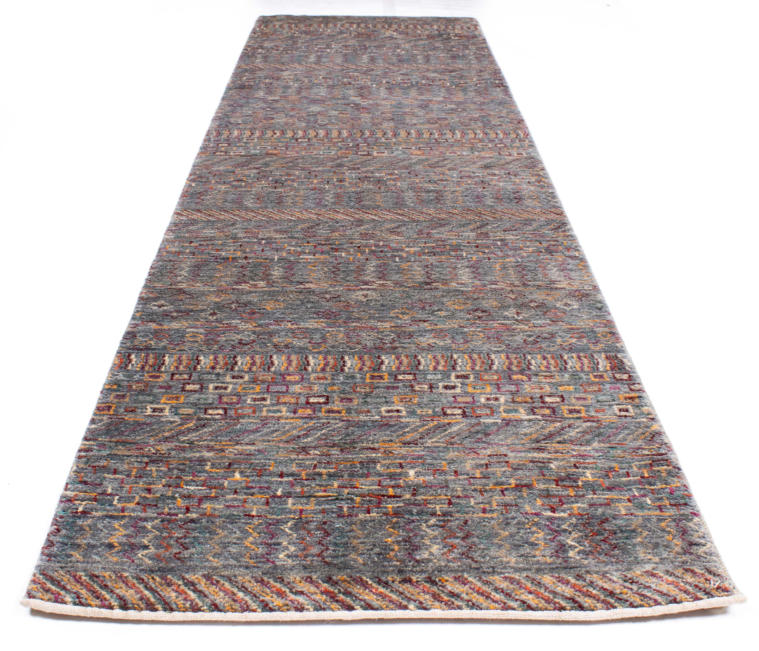 New Pakistan Gabbeh Runner <br> 2'7 x 9'10