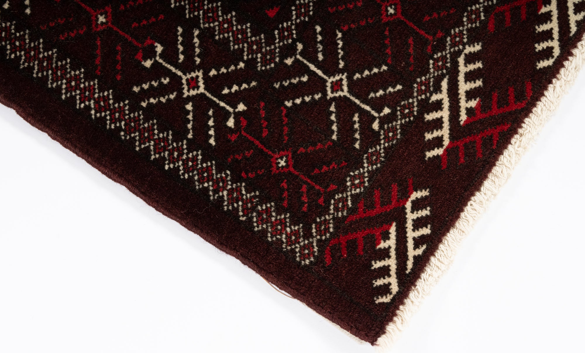 Modern Persian Yomut Rug <br> 3'4 × 5'0