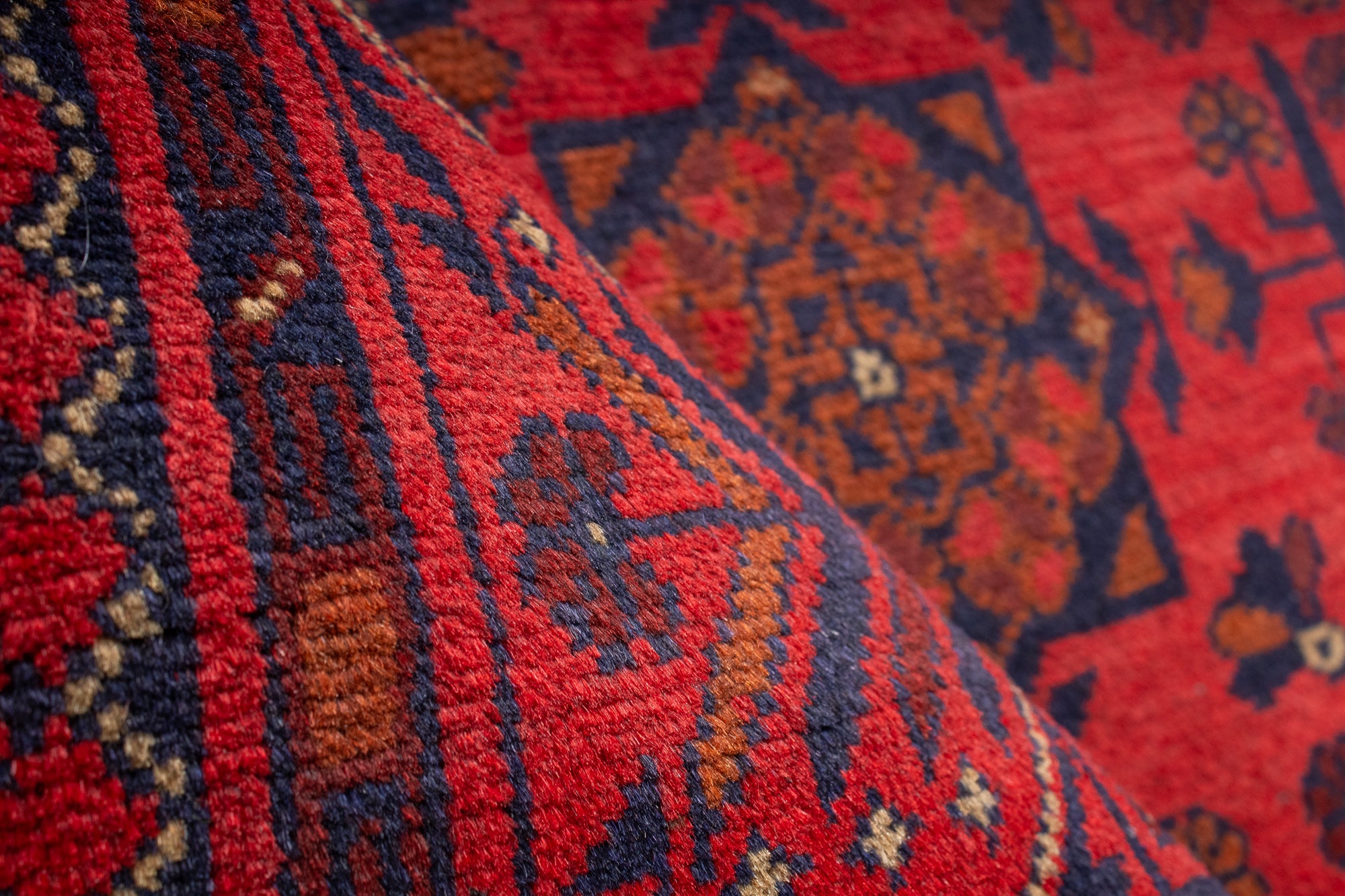 Pakistan Bokhara Rug <br> 3'5' x 5'1'