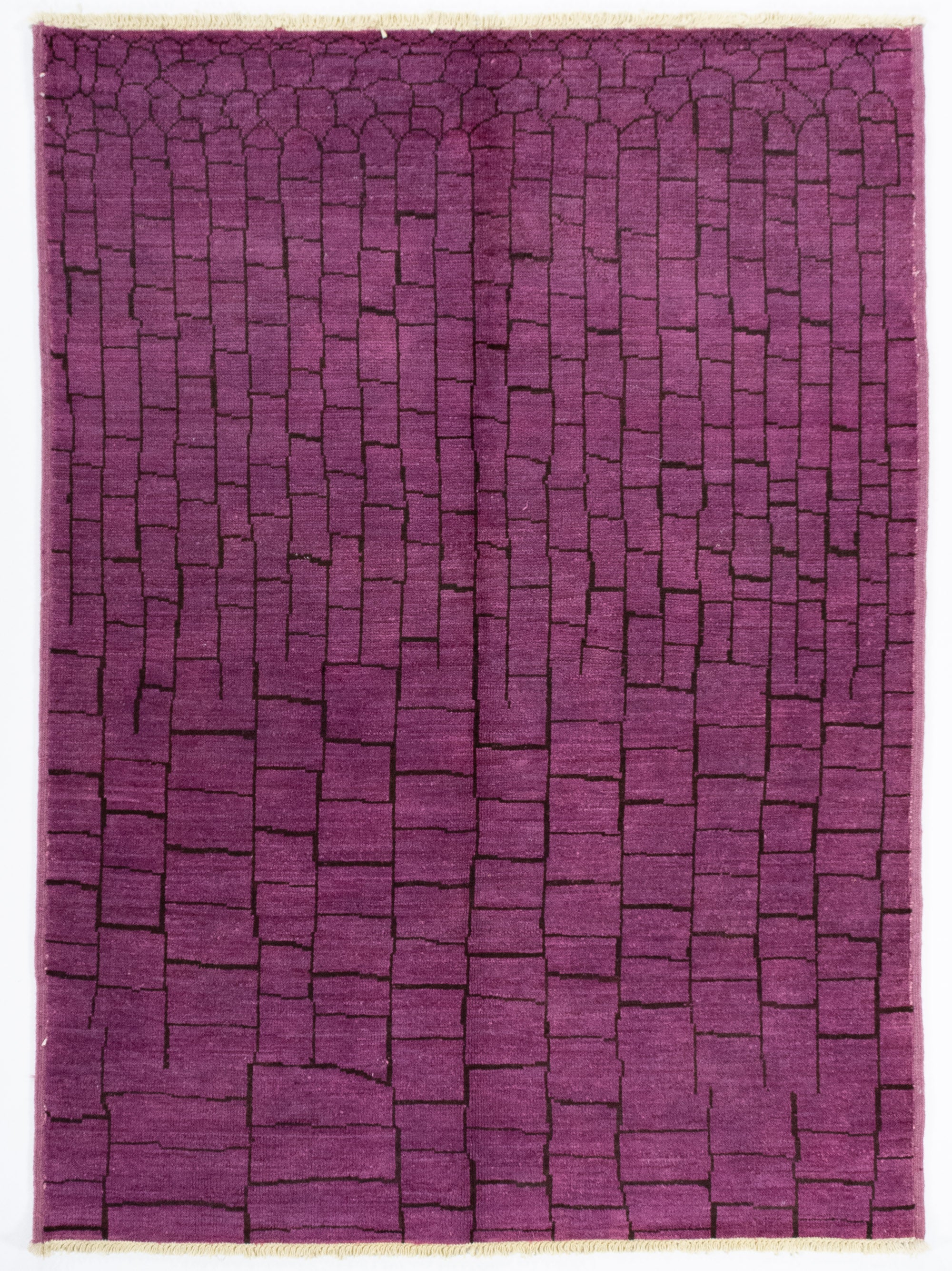 Pakistani Moroccan Rug <br> 6'4 × 8'6