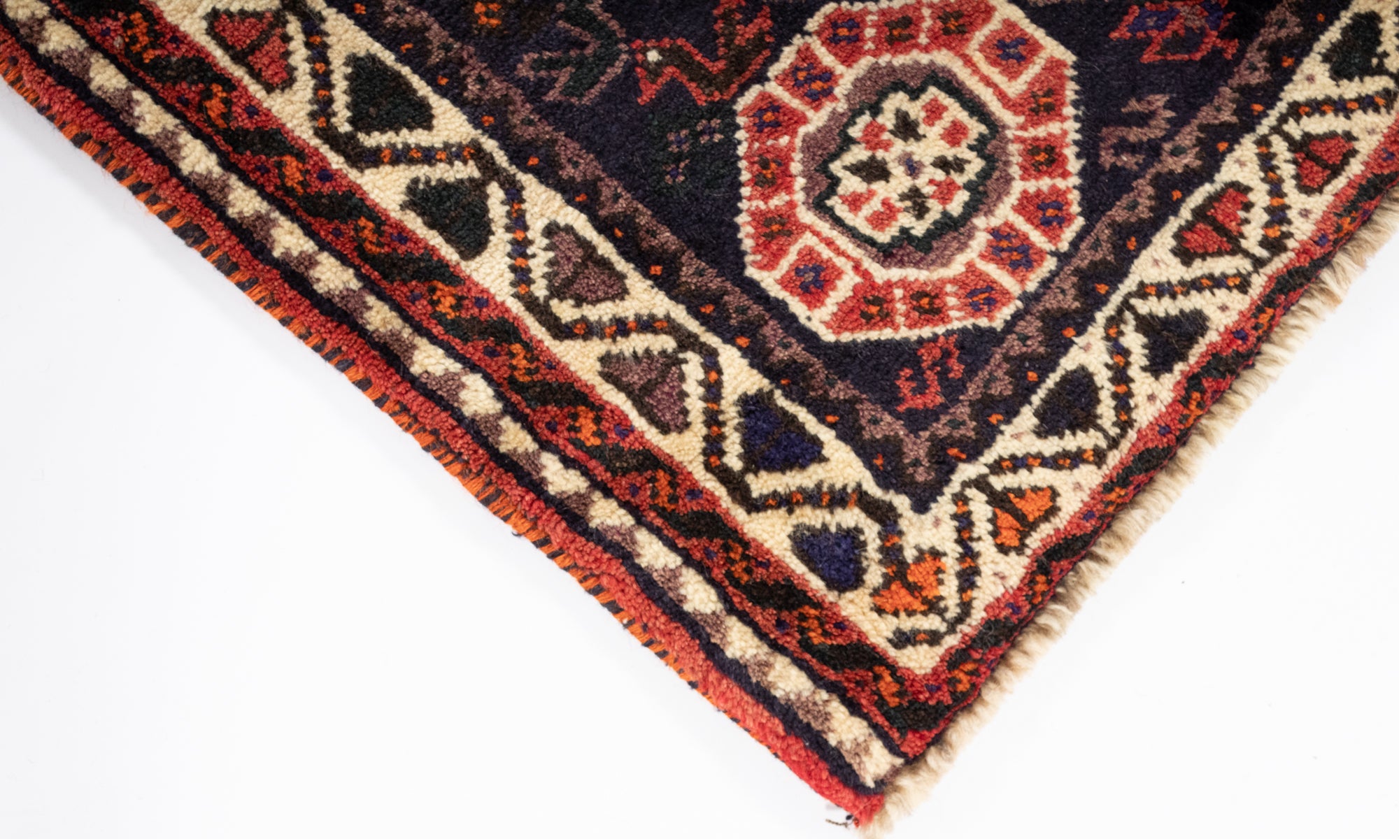 New Persian Gabbeh Qashqai-design Rug <br> 4'0 x 5'2