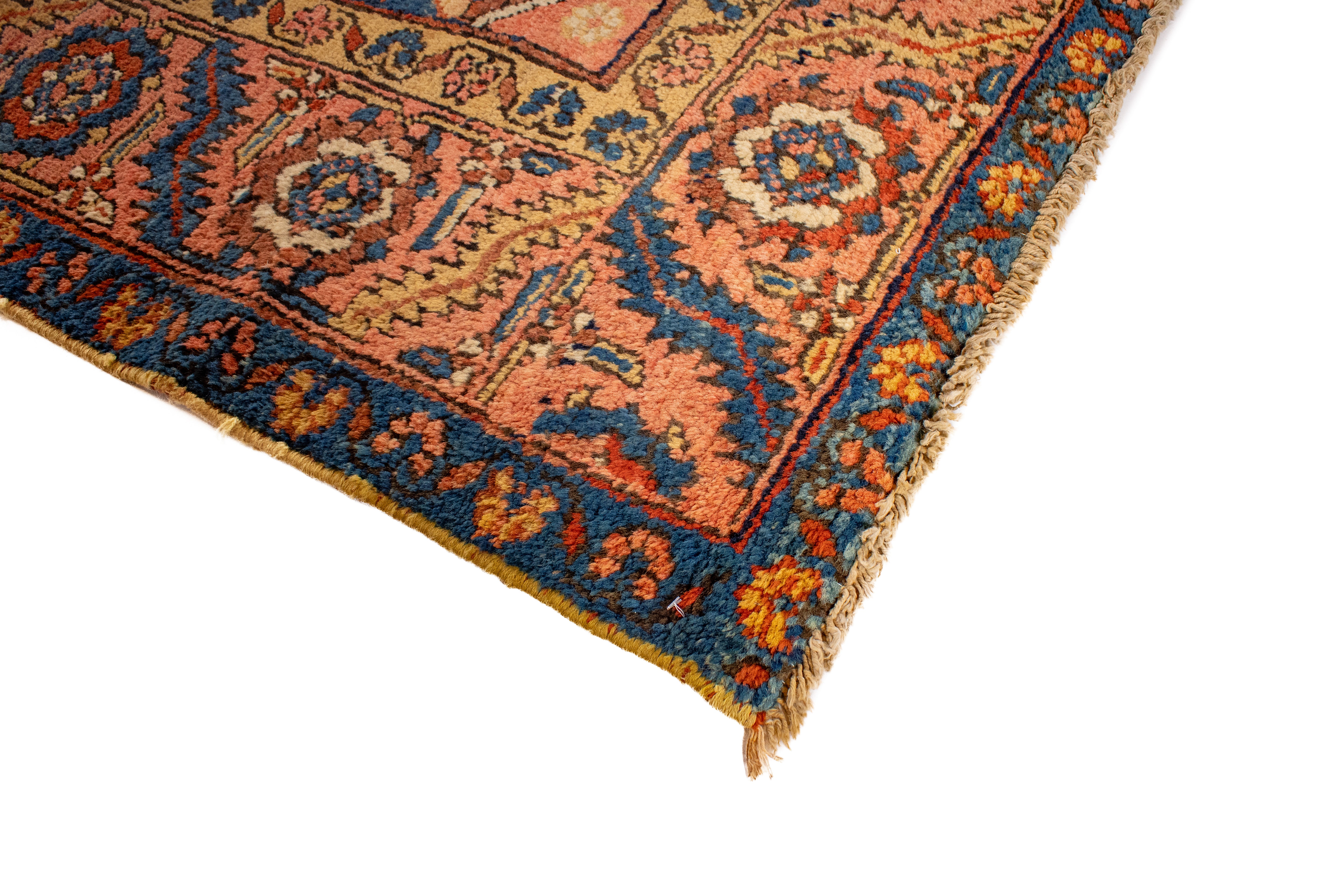 Antique Heriz Rug <br> 9'0 x 11'0