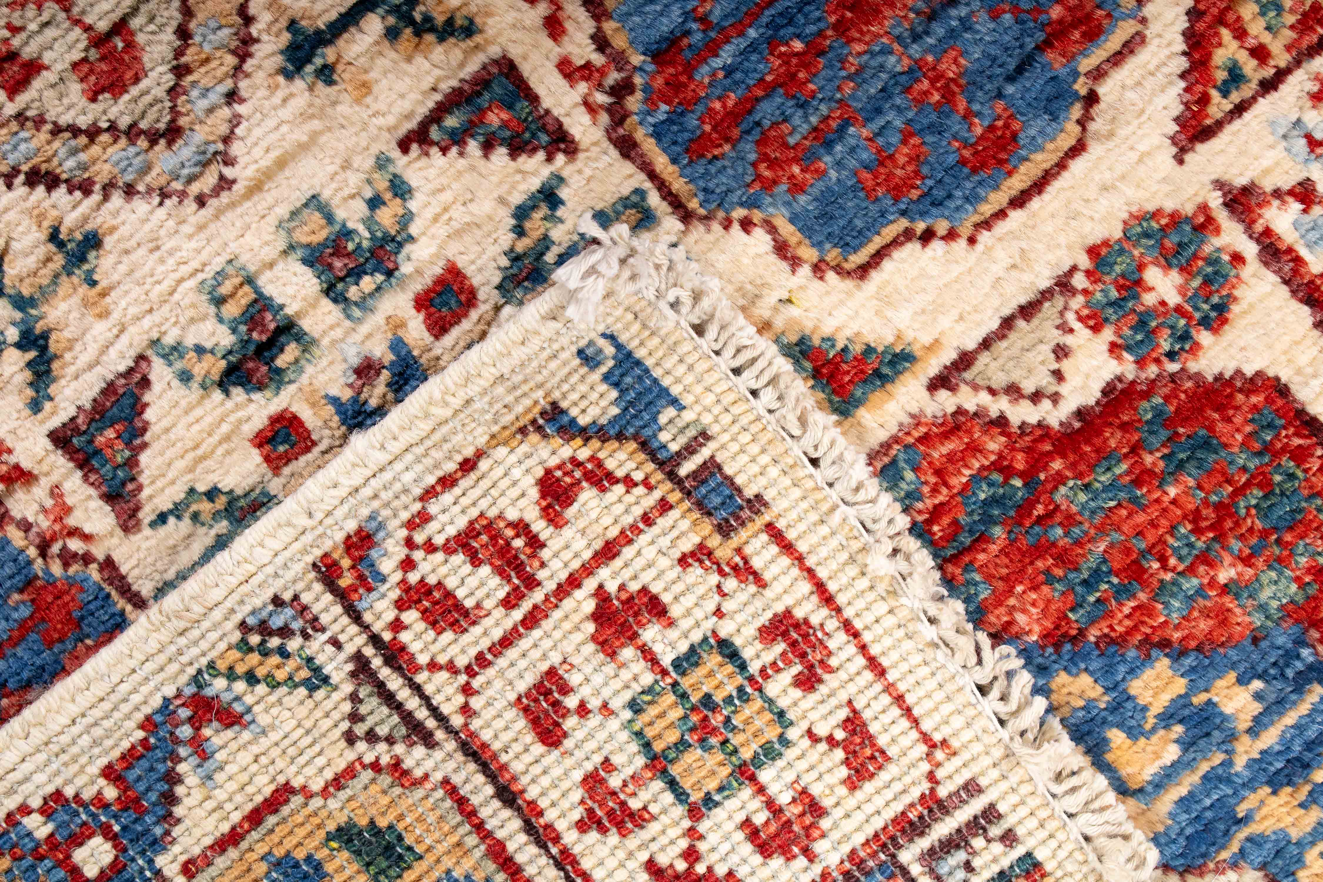 New Afghan Mamluk Design Runner <br> 2'6 x 9'11