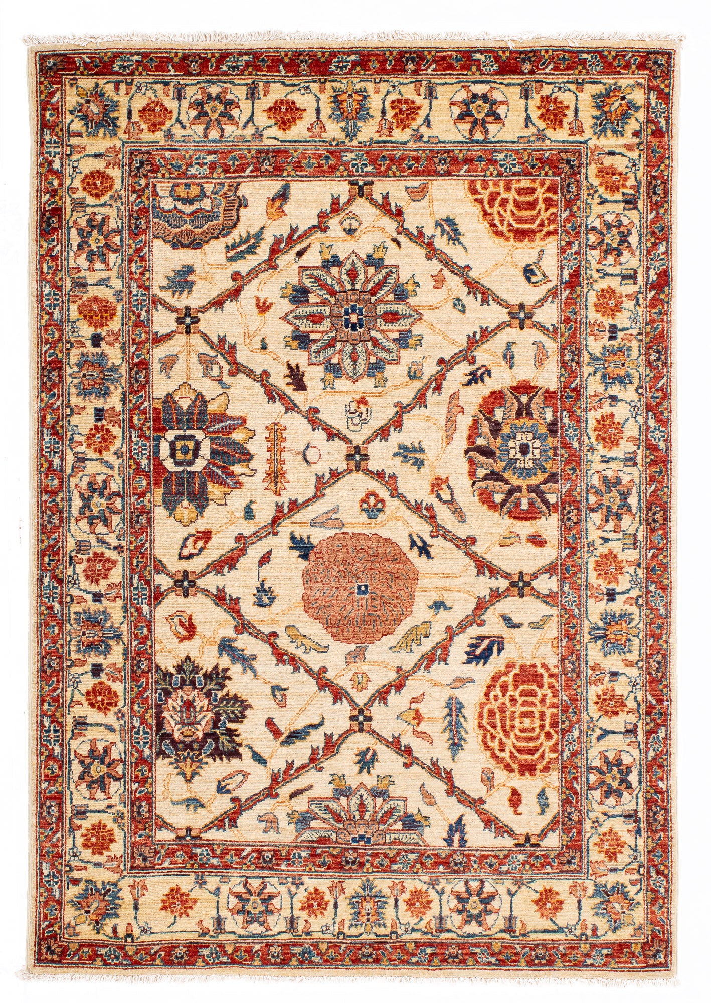 Pakistan Farahan Rug <br> 3'5' x 4'10'