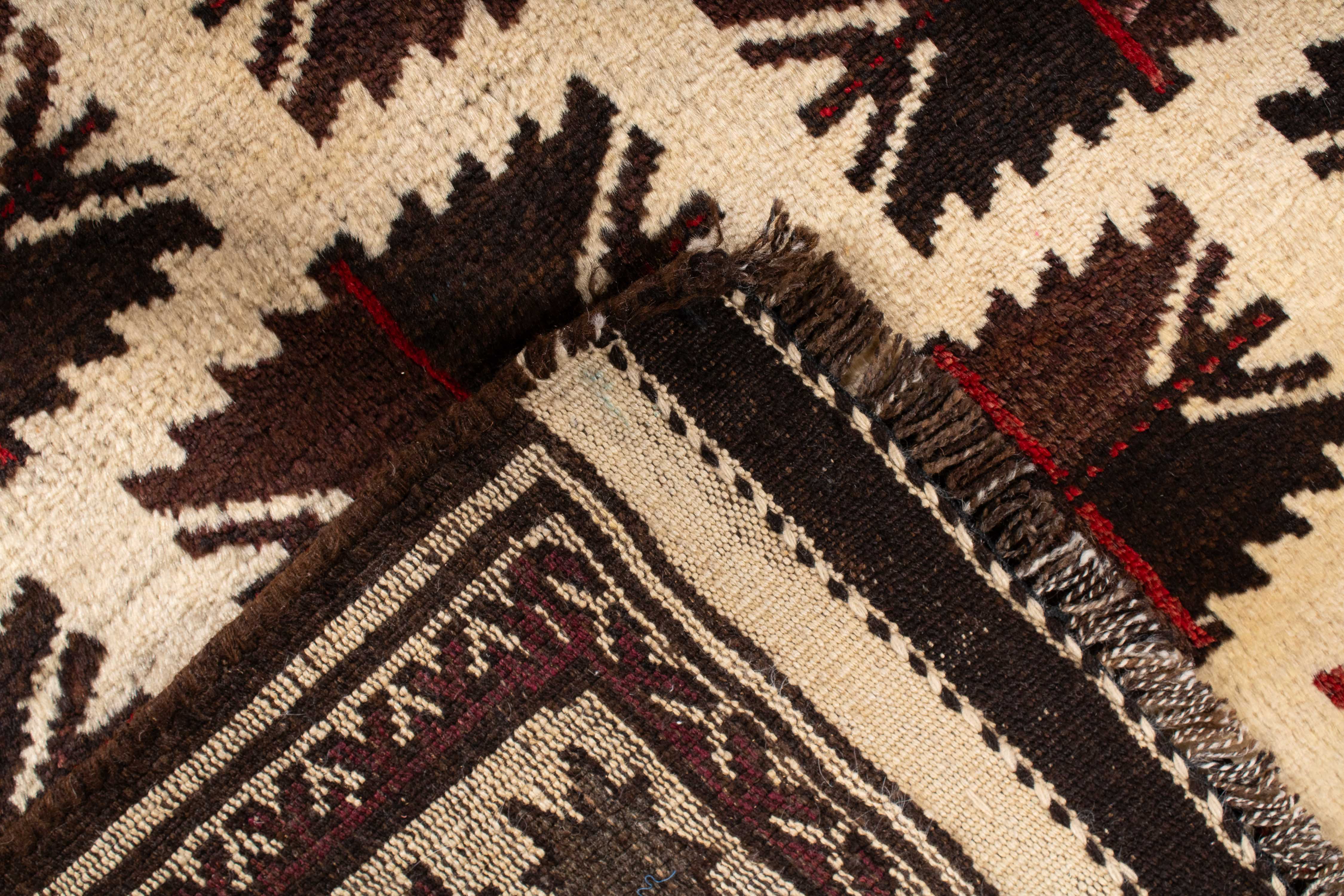 Pakistan Tribal Motif Rug <br> 5'4 x 8'4