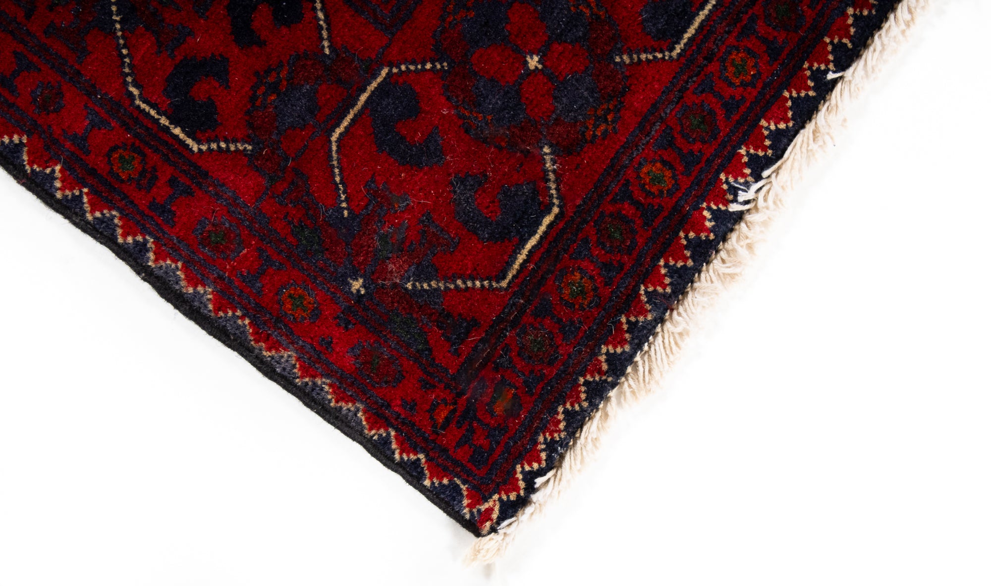 Pakistan Afghan Bokhara Rug <br> 2'9 x 4'0