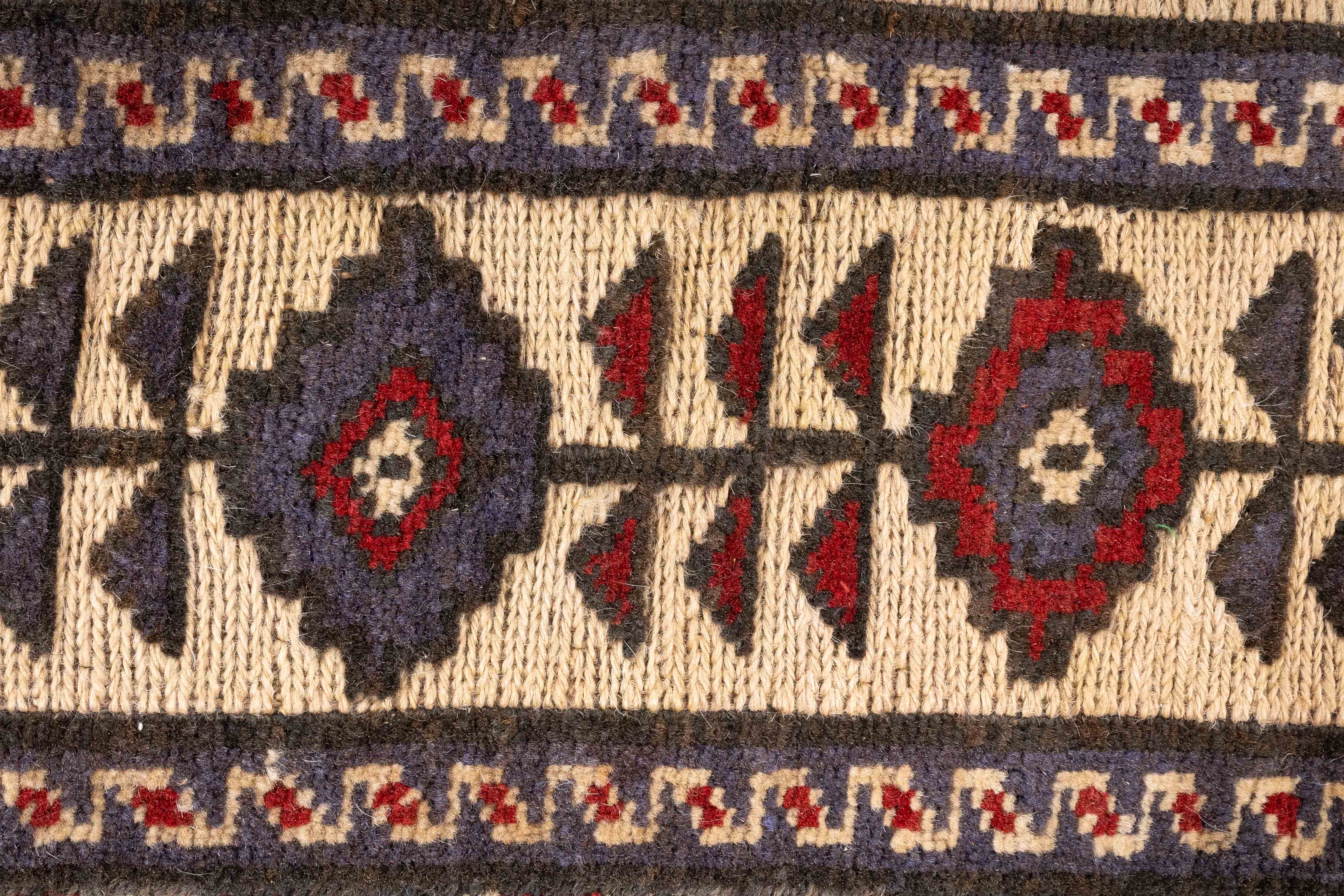 New Pakistan Soumak Rug 4'4 x 6'3