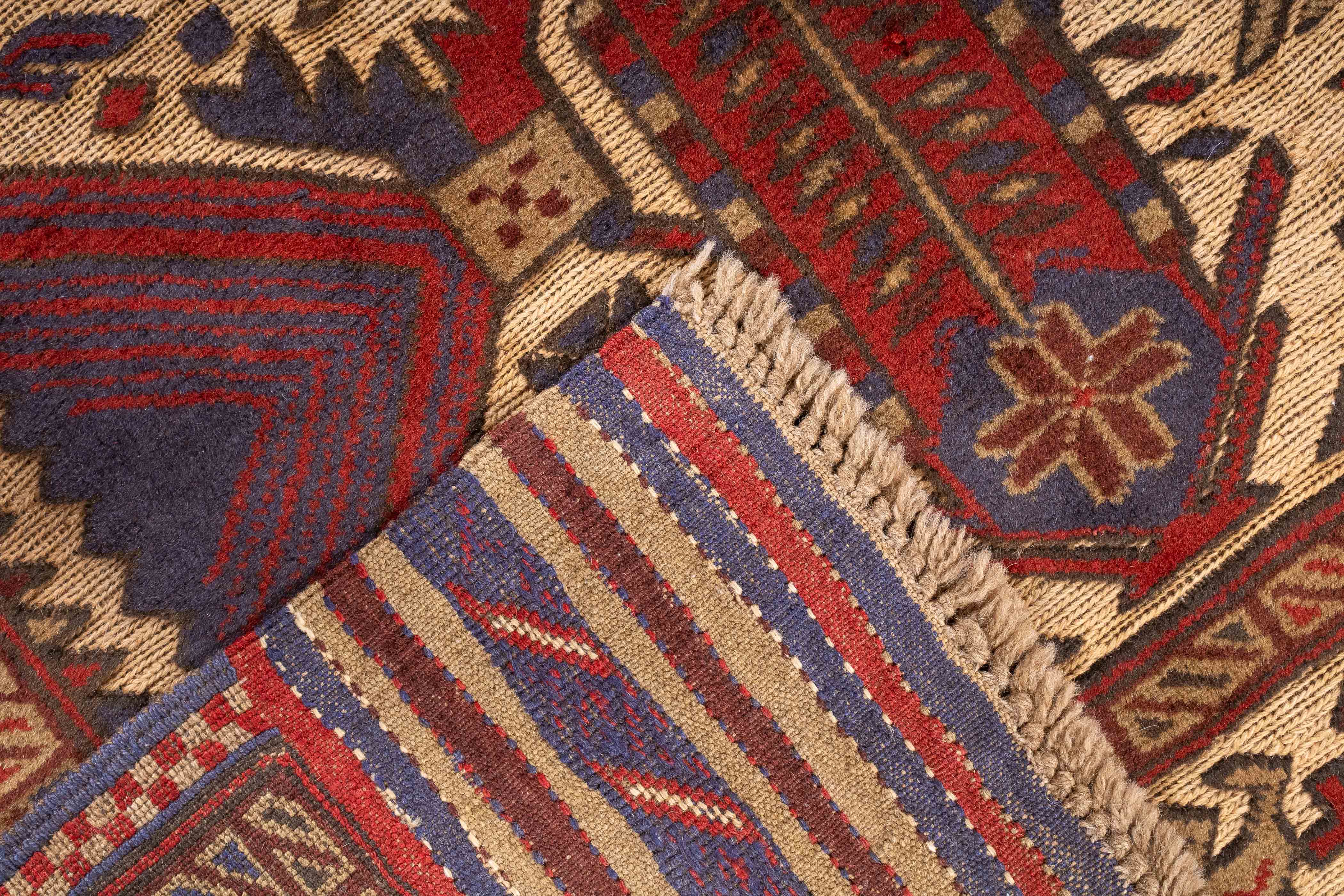 New Pakistan Soumak Rug 4'5 x 6'1