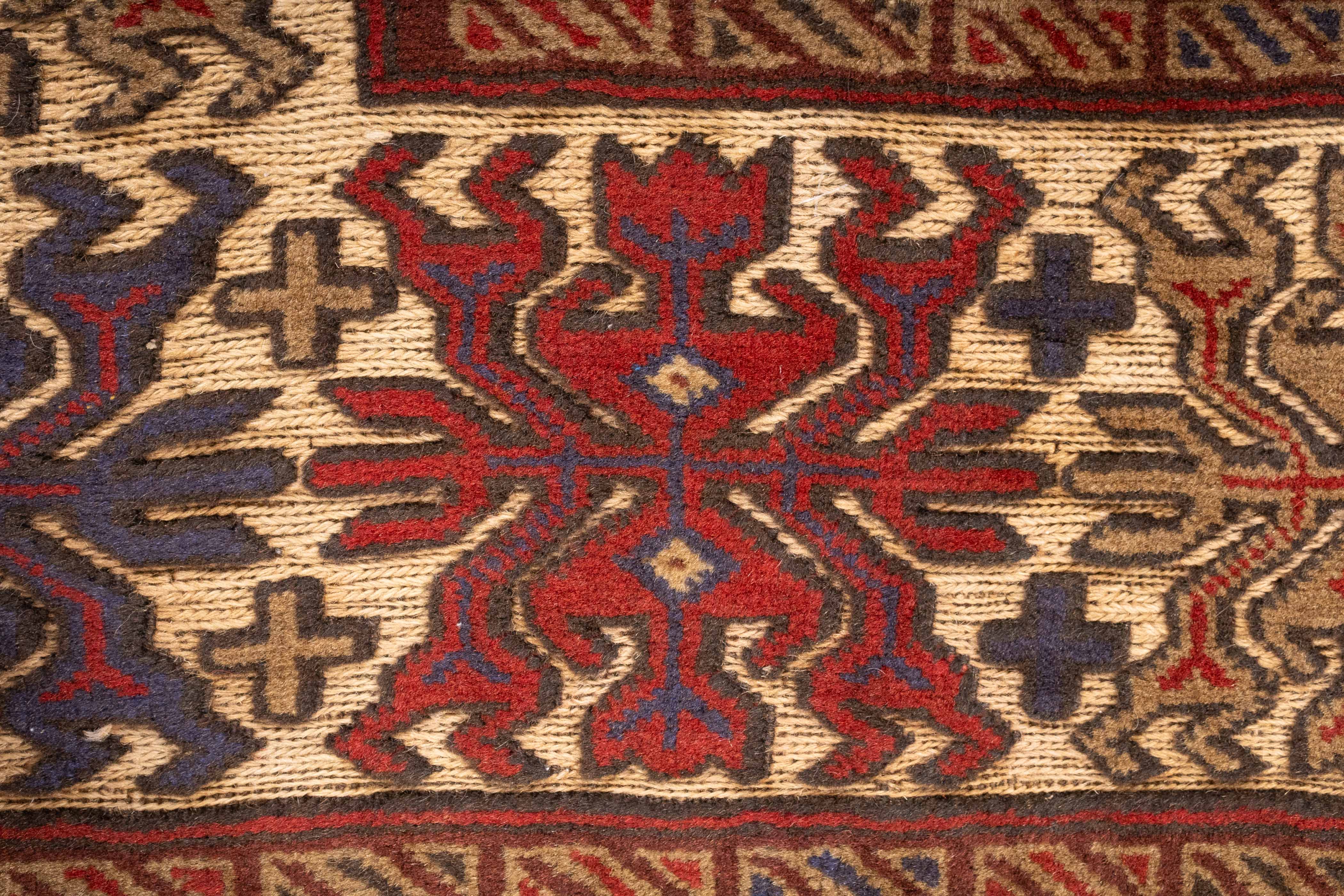 New Pakistan Soumak Rug 4'5 x 6'1