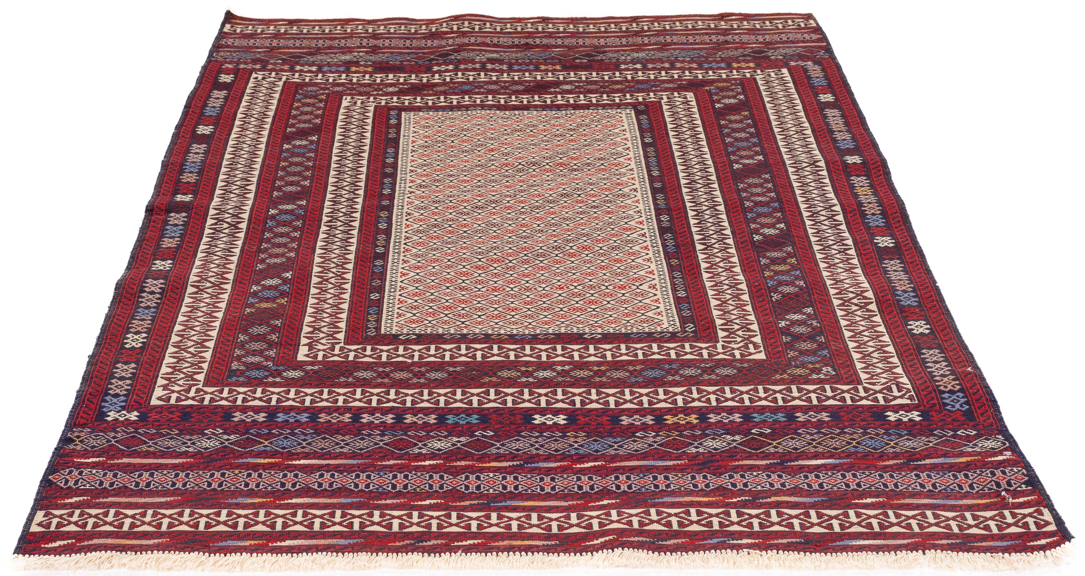 New Pakistan Soumak Rug 4'2 x 6'2