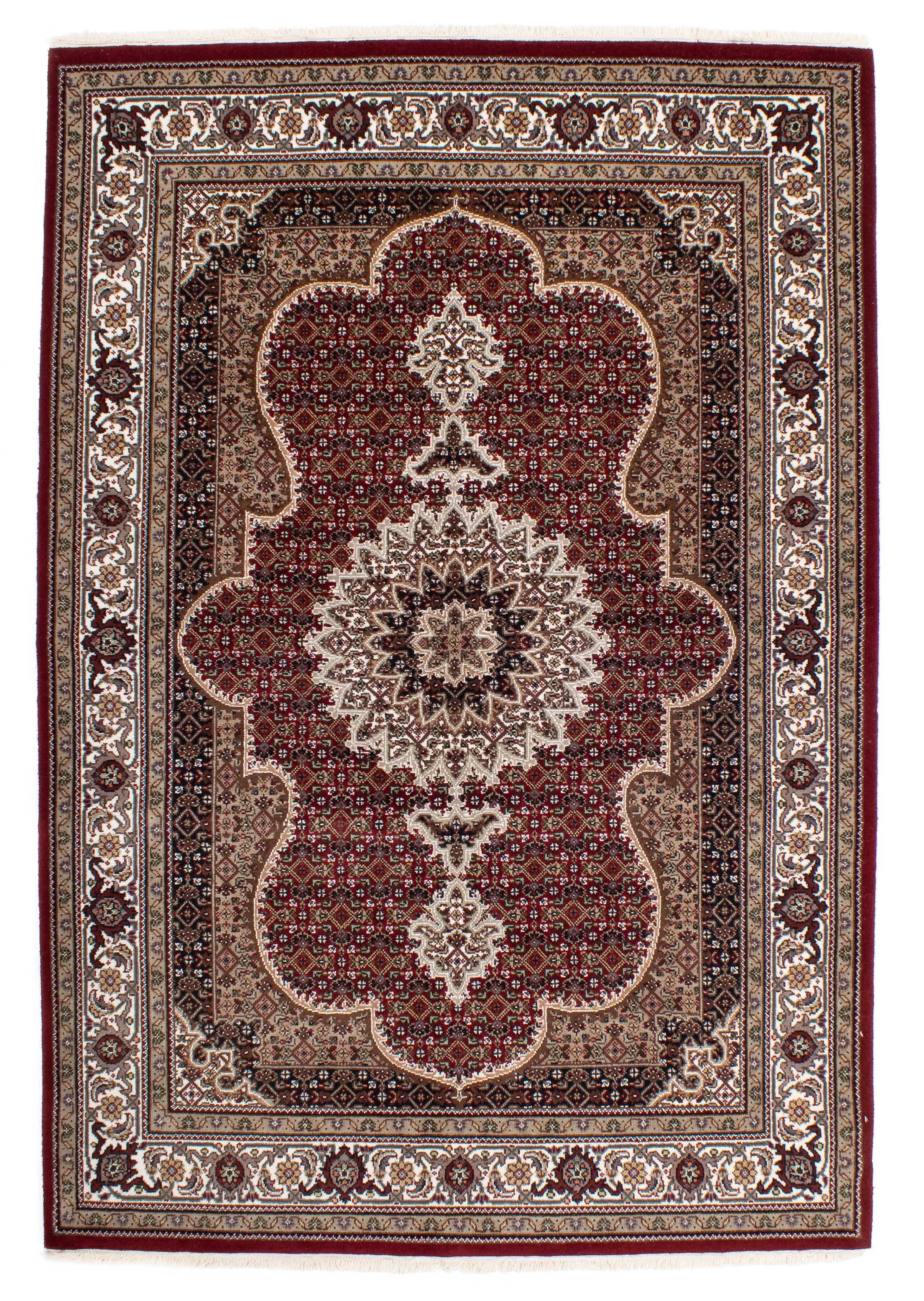 Indian Bidjar Design Rug <br> 5'1 x 7'5