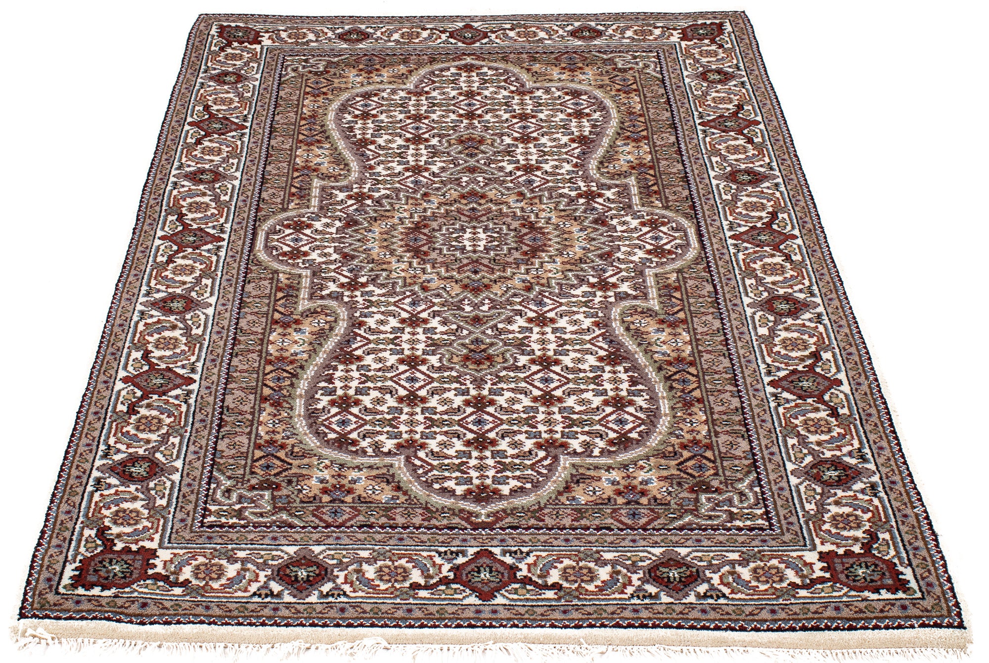 Ivory India Bidjar Rug <br> 3'1' x 5'1'