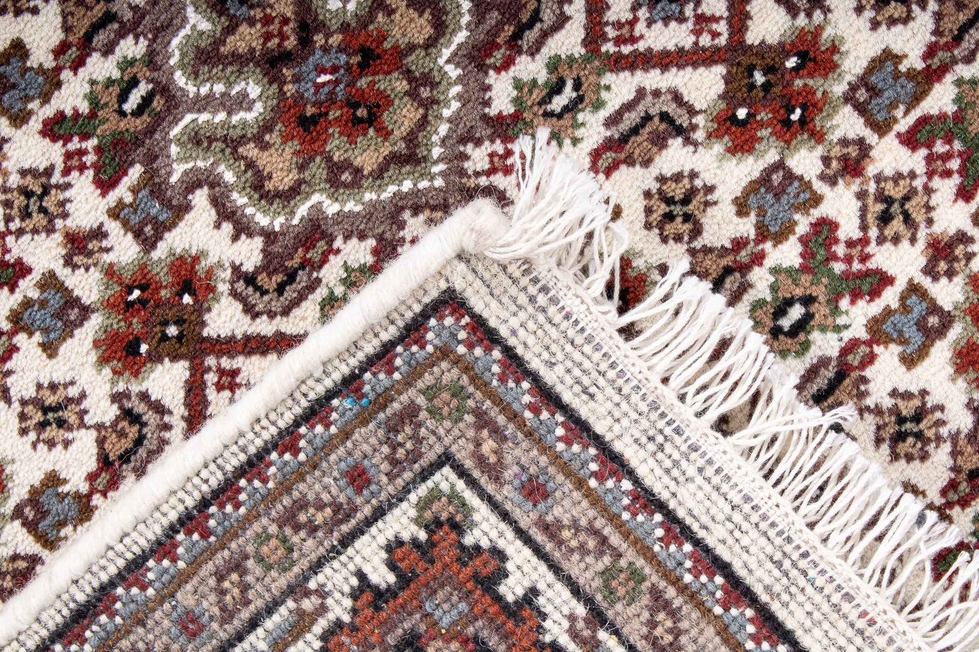 Ivory India Bidjar Rug <br> 3'1' x 5'1'