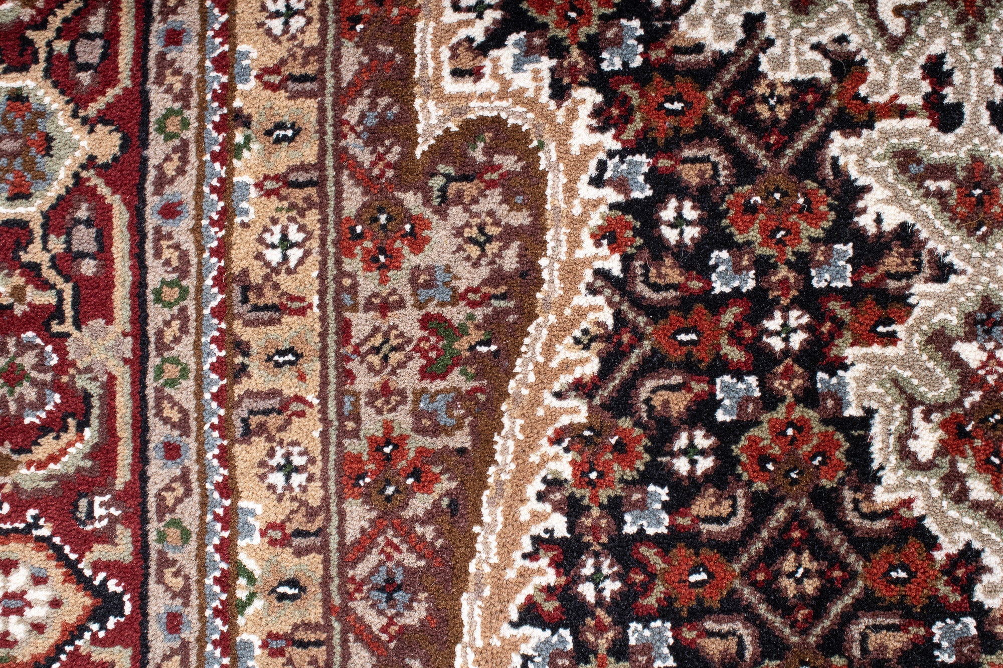 Ivory India Bidjar Rug <br> 3'0' x 5'2'