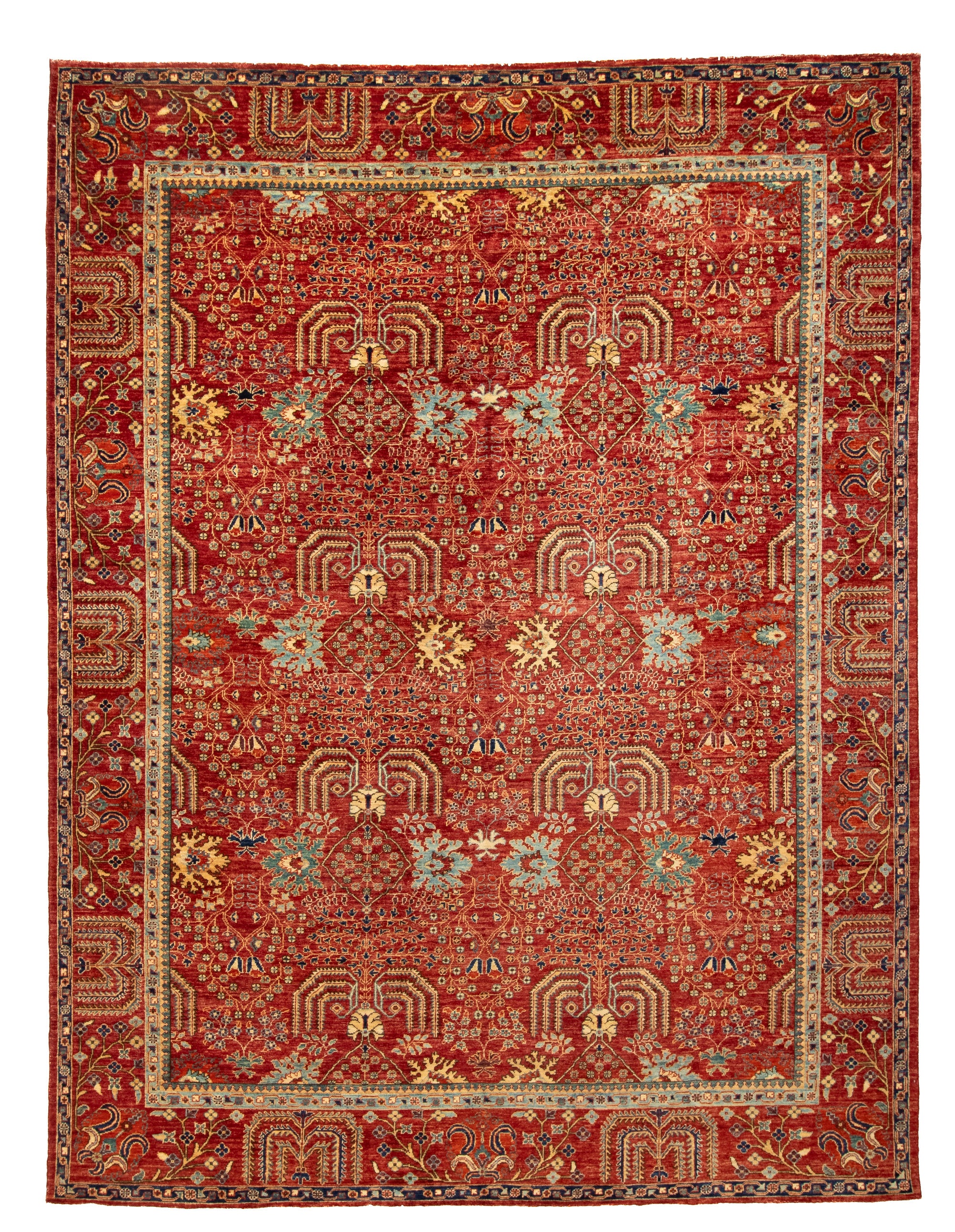 Pakistani Tree Carpet <br> 9'0 x 12'0