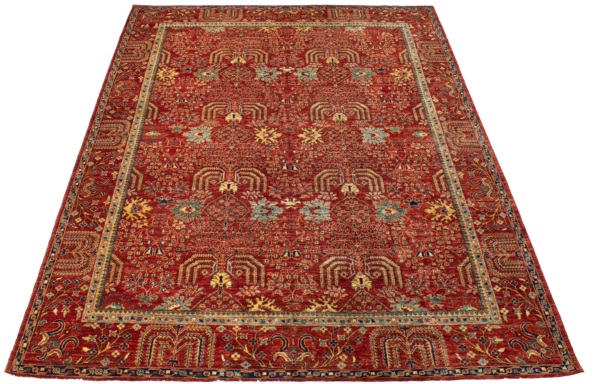 Pakistani Tree Carpet <br> 9'0 x 12'0