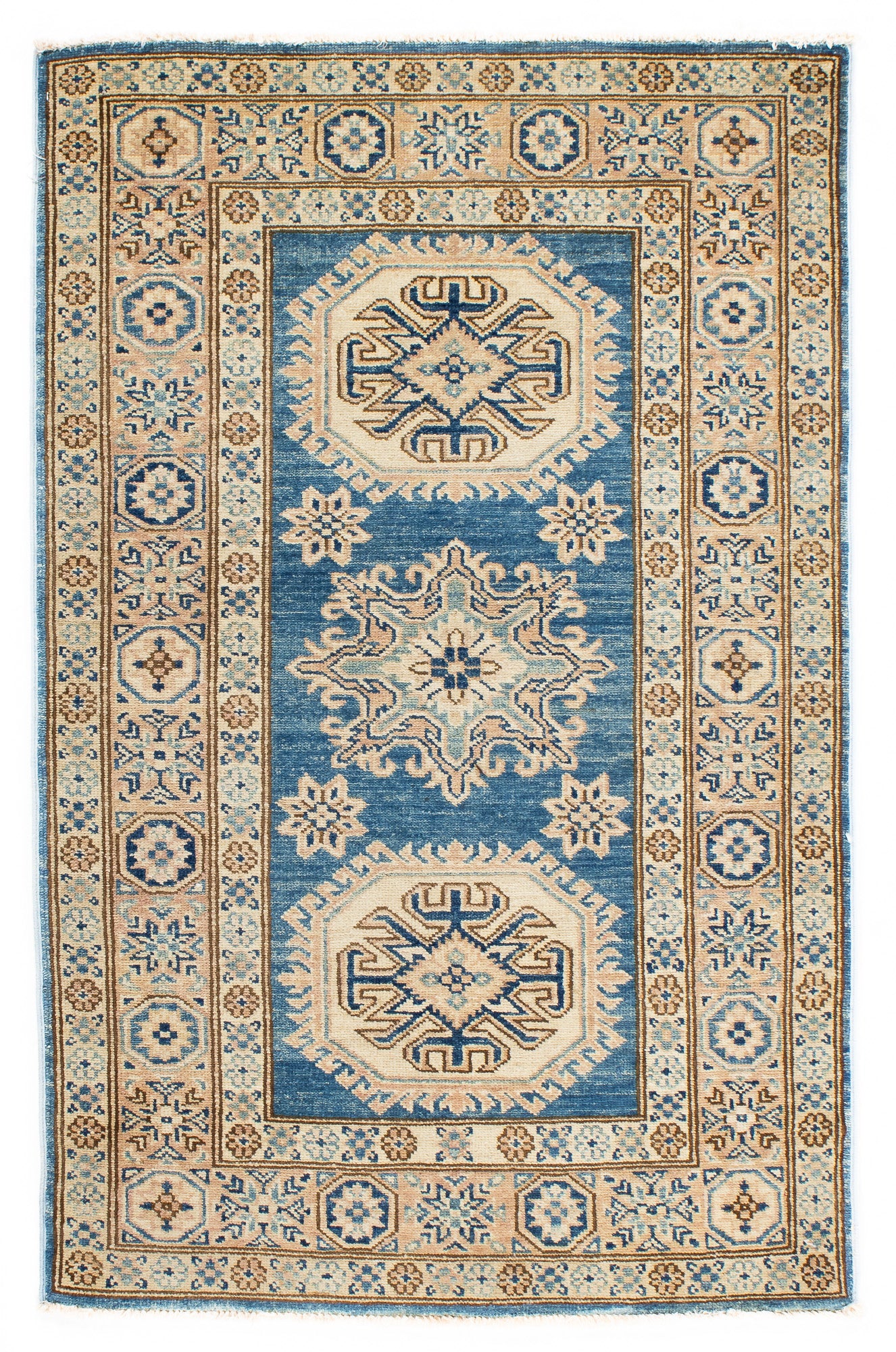 Pak Kazak Tradtional Accent Rug <br> 2'8 x 4'2