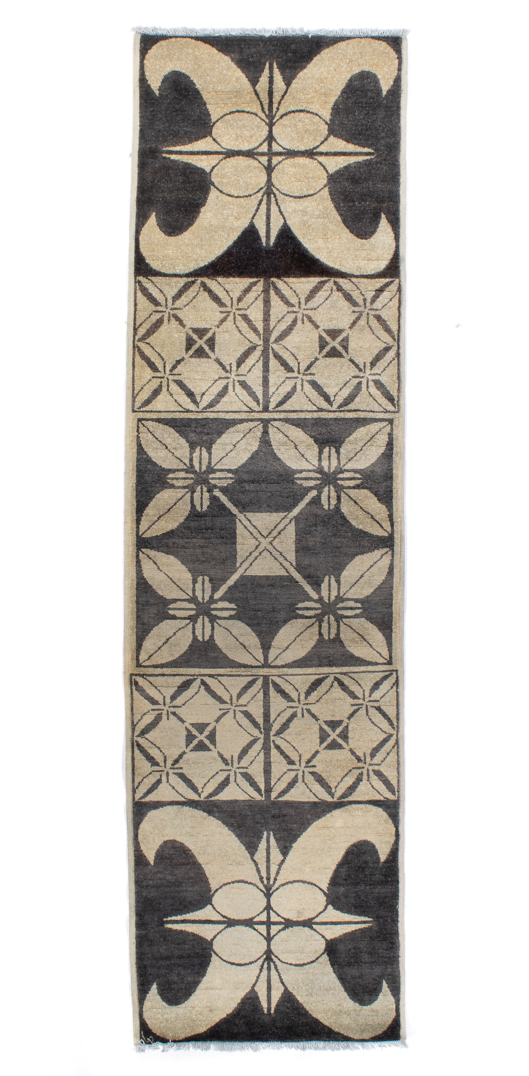 Afghan Geometric Design Runner <br> 2'3 x 8'0