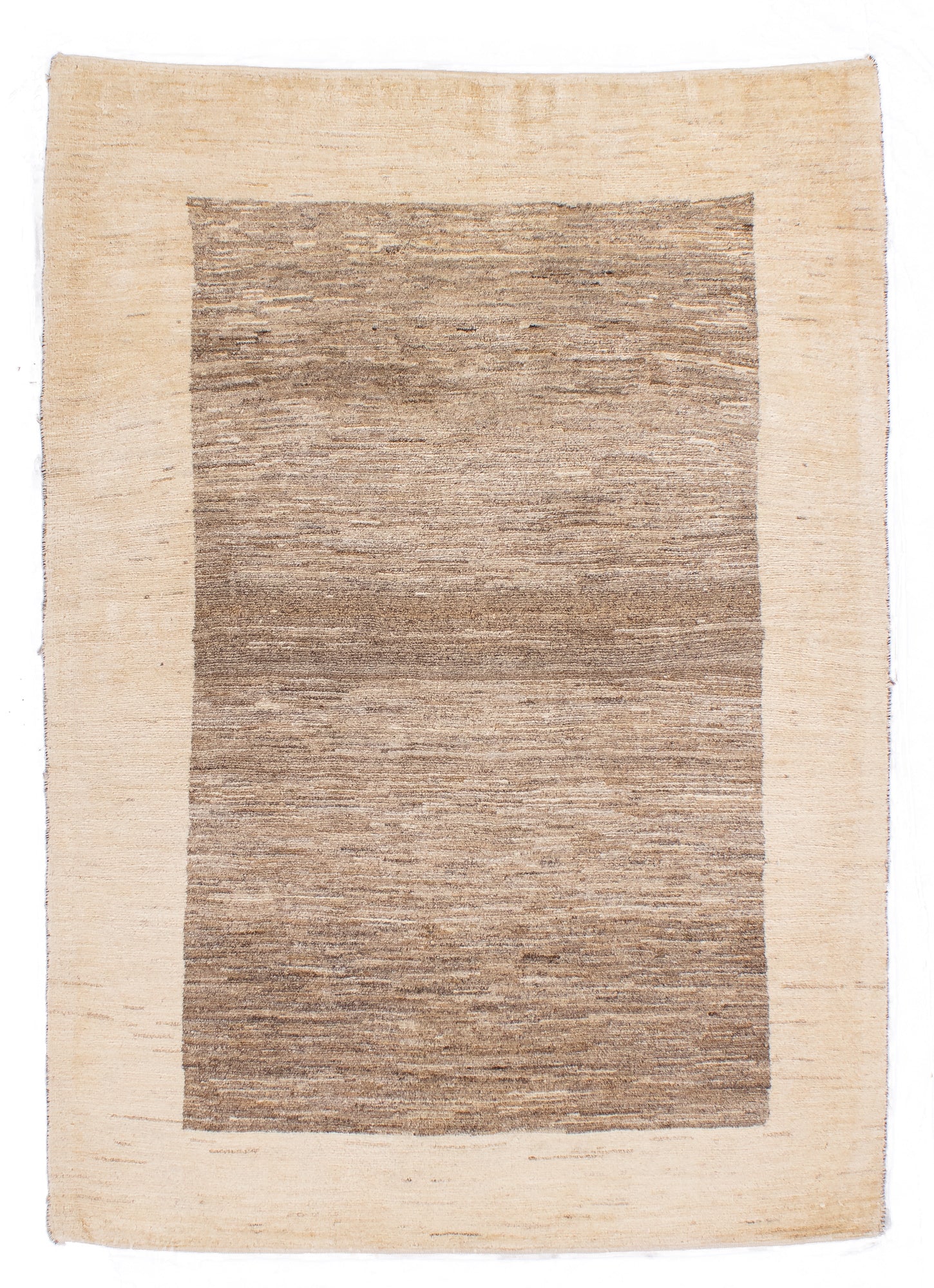 Grey Persia Gabbeh Rug <br> 4'0' x 5'9'