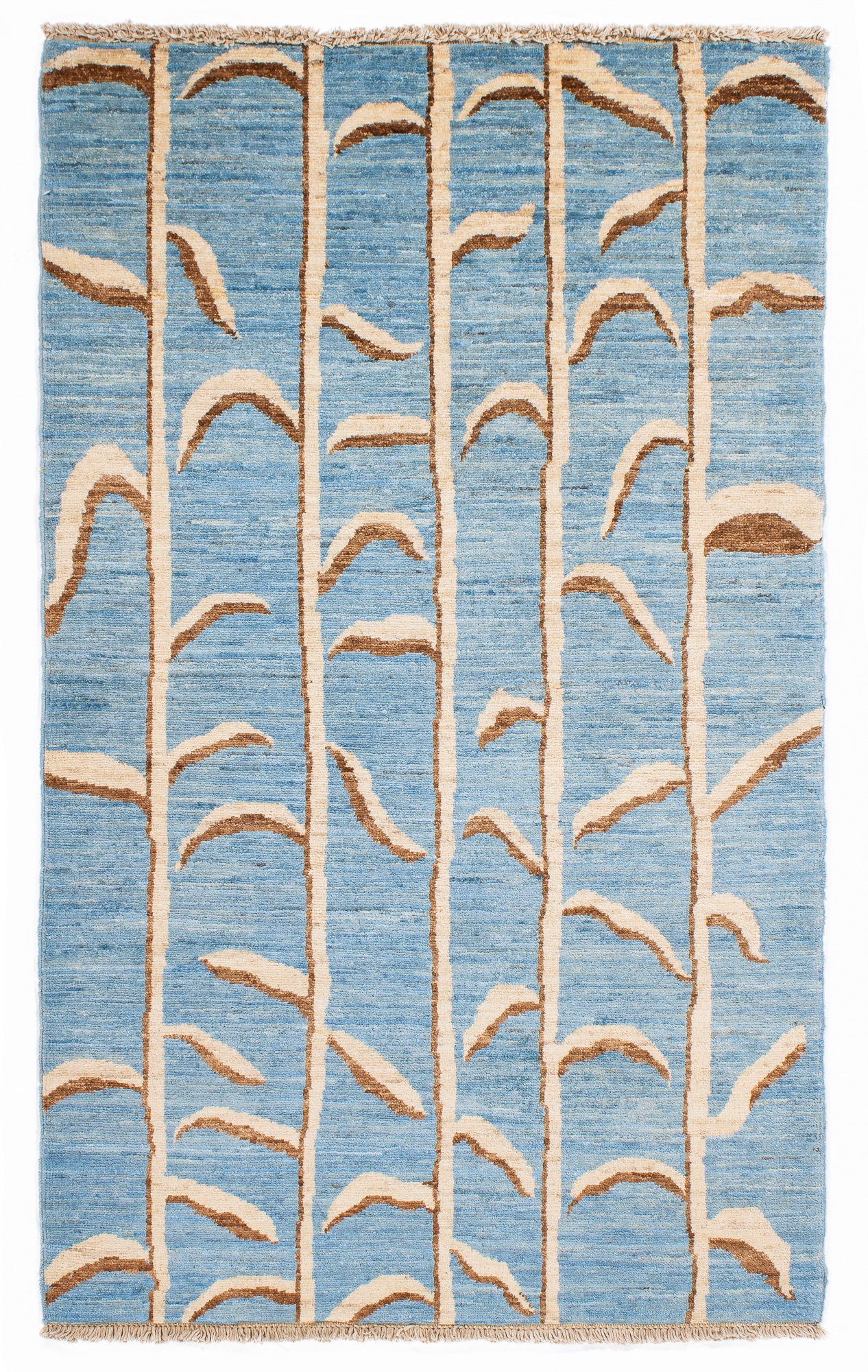 Chinese Branch Design Rug <br> 3'0' x 4'11'