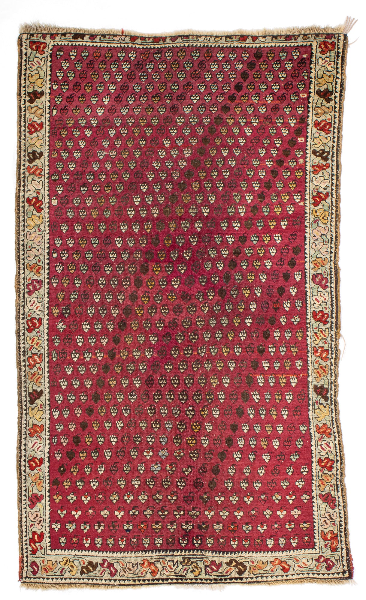 Antique Kurdish Rug <br> 3'0' x 5'0'